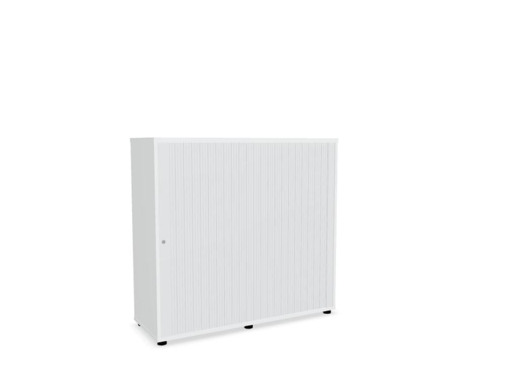 Standard A3L06 - Jalousieschrank in Eiche Natur präsentiert im Onlineshop von KAQTU Design AG. Büroschrank ist von Mdd