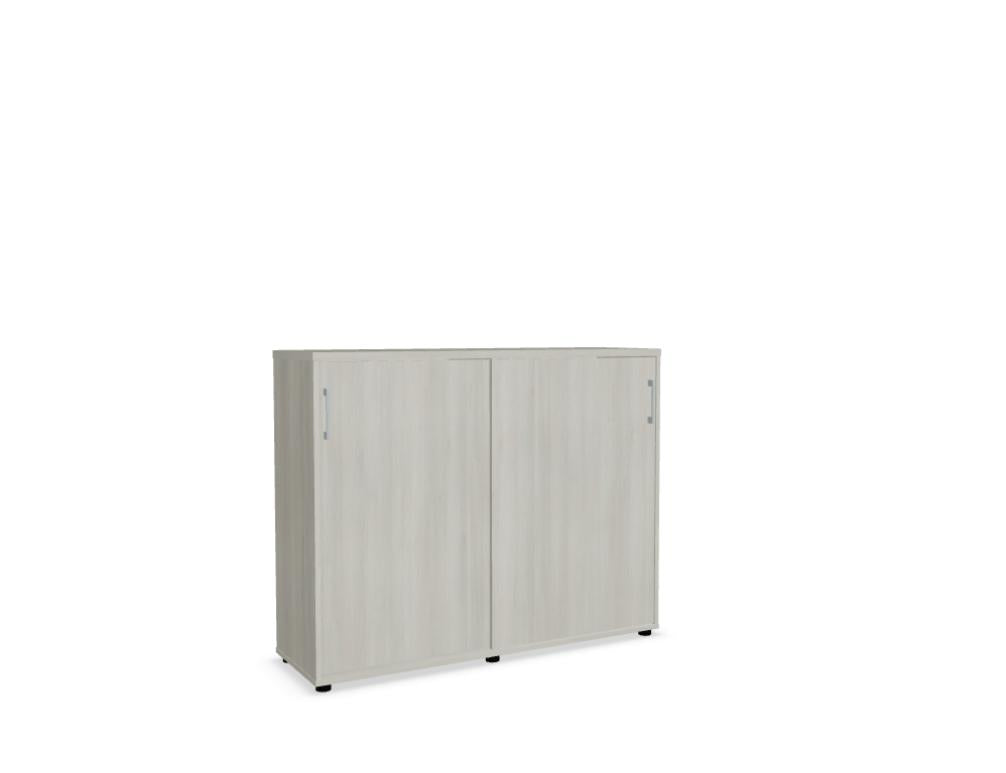 Standard A3P14 - Schiebetürenschrank in Weiss Pastell präsentiert im Onlineshop von KAQTU Design AG. Büroschrank ist von Mdd