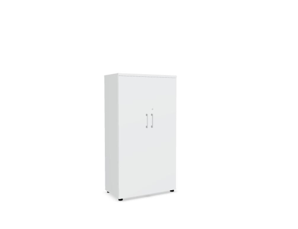 Standard A4104 - Schrank in Weiss Pastell präsentiert im Onlineshop von KAQTU Design AG. Büroschrank ist von Mdd