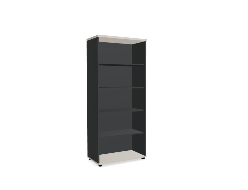 Standard A5504K - Regal in Eiche Natur präsentiert im Onlineshop von KAQTU Design AG. Standregal ist von Mdd
