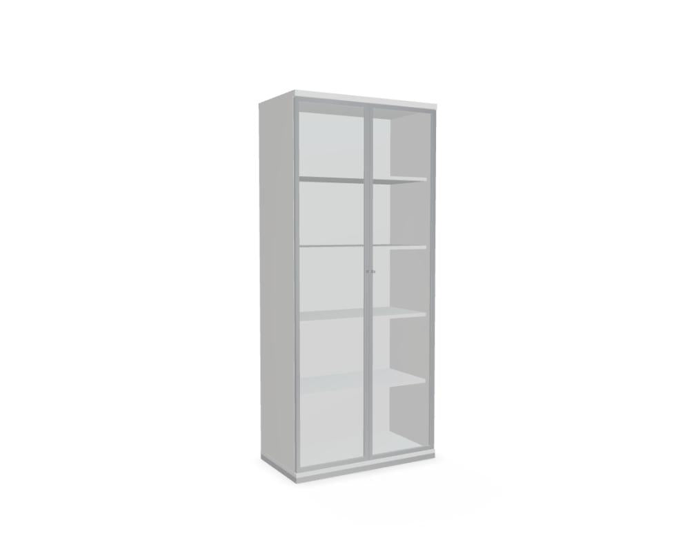 Standard A5504W - Vitrine in Weiss Pastell präsentiert im Onlineshop von KAQTU Design AG. Vitrine ist von Mdd