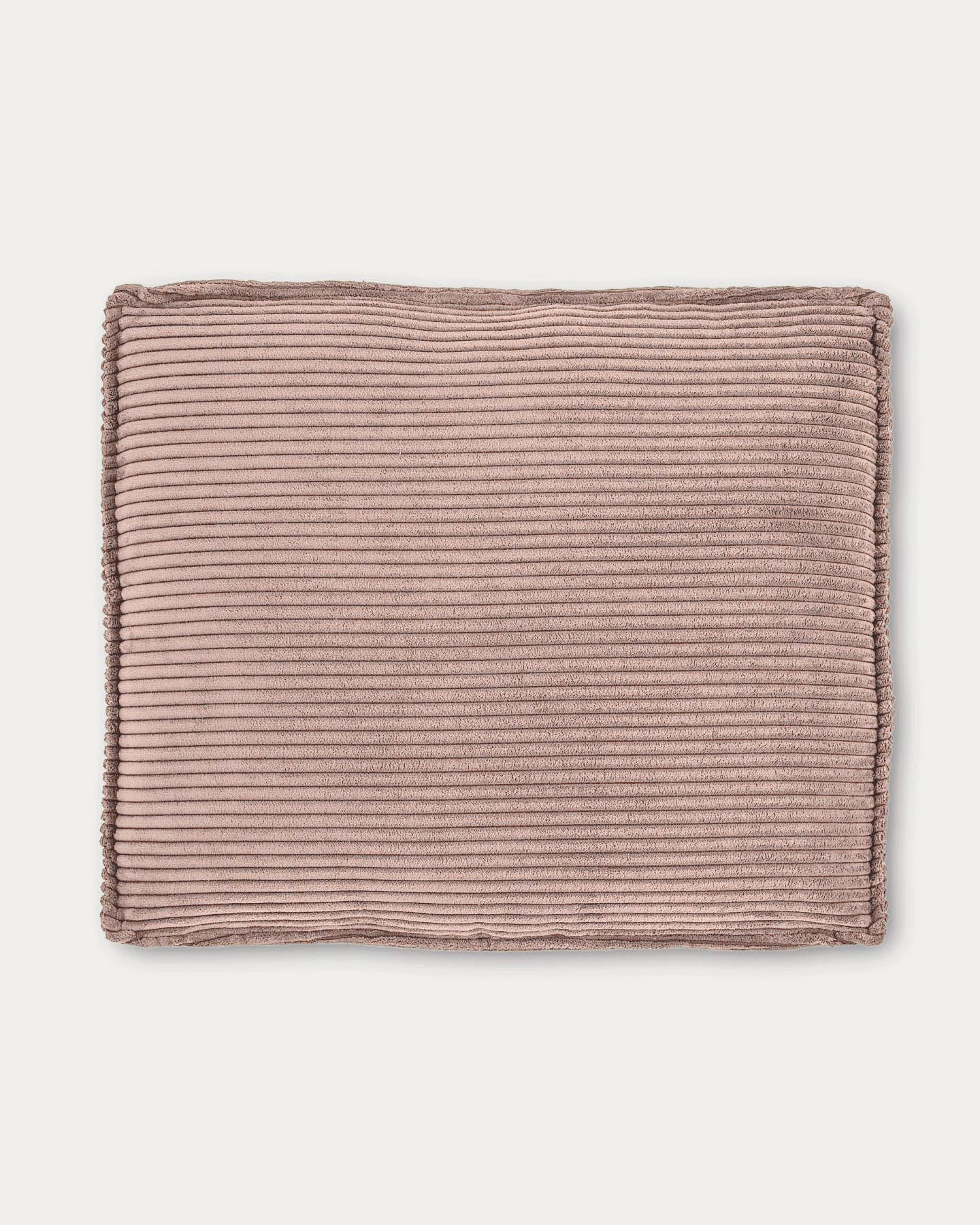 Kissen Blok, schwer entflammbar mit dickem Cord in Rosa, 50 x 60 cm in Rosa präsentiert im Onlineshop von KAQTU Design AG. Deko Kissen ist von Kave Home