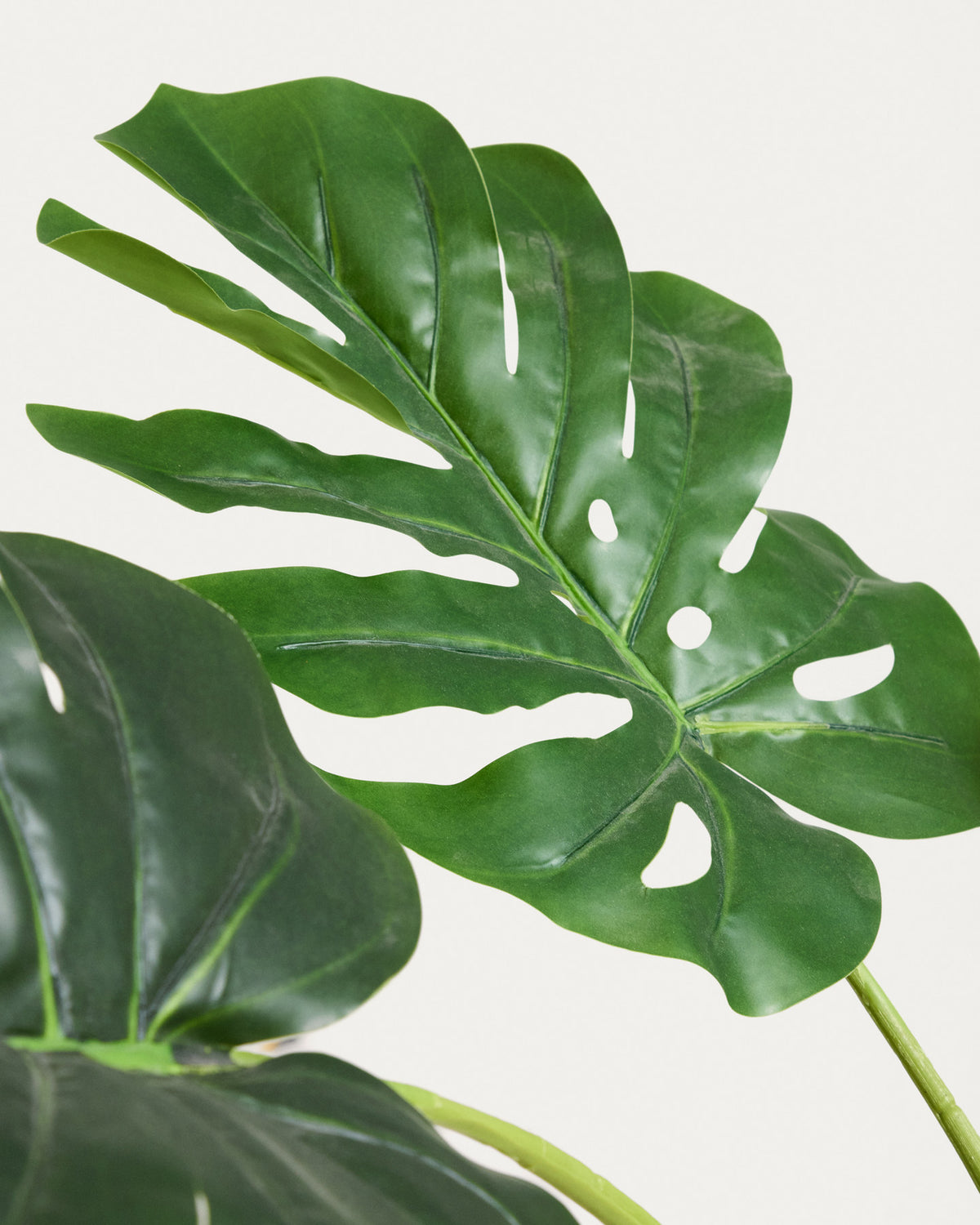 Monstera Kunstpflanze 130 cm in Grün, Schwarz präsentiert im Onlineshop von KAQTU Design AG. Kunstpflanze ist von Kave Home