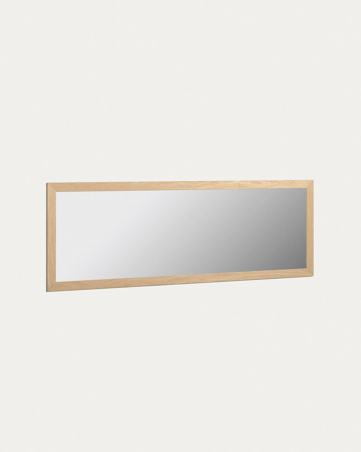 Wilany Spiegel naturbelassen 52,5 x 152,5 cm in Natur präsentiert im Onlineshop von KAQTU Design AG. Wandspiegel ist von Kave Home