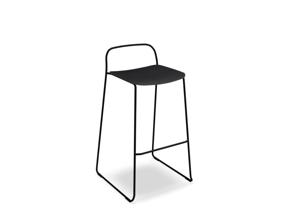 Afi AF01 - Barhocker in Eiche Natur präsentiert im Onlineshop von KAQTU Design AG. Barhocker ist von Mdd