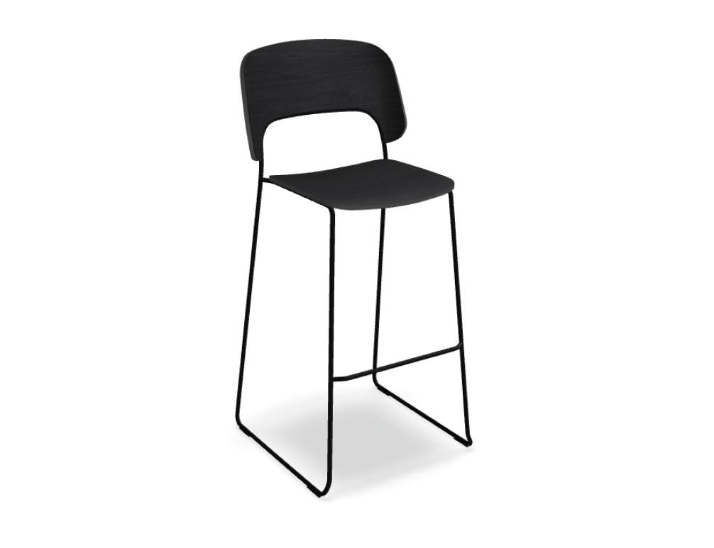 Afi AF02 - Barhocker in Eiche Natur präsentiert im Onlineshop von KAQTU Design AG. Barhocker ist von Mdd