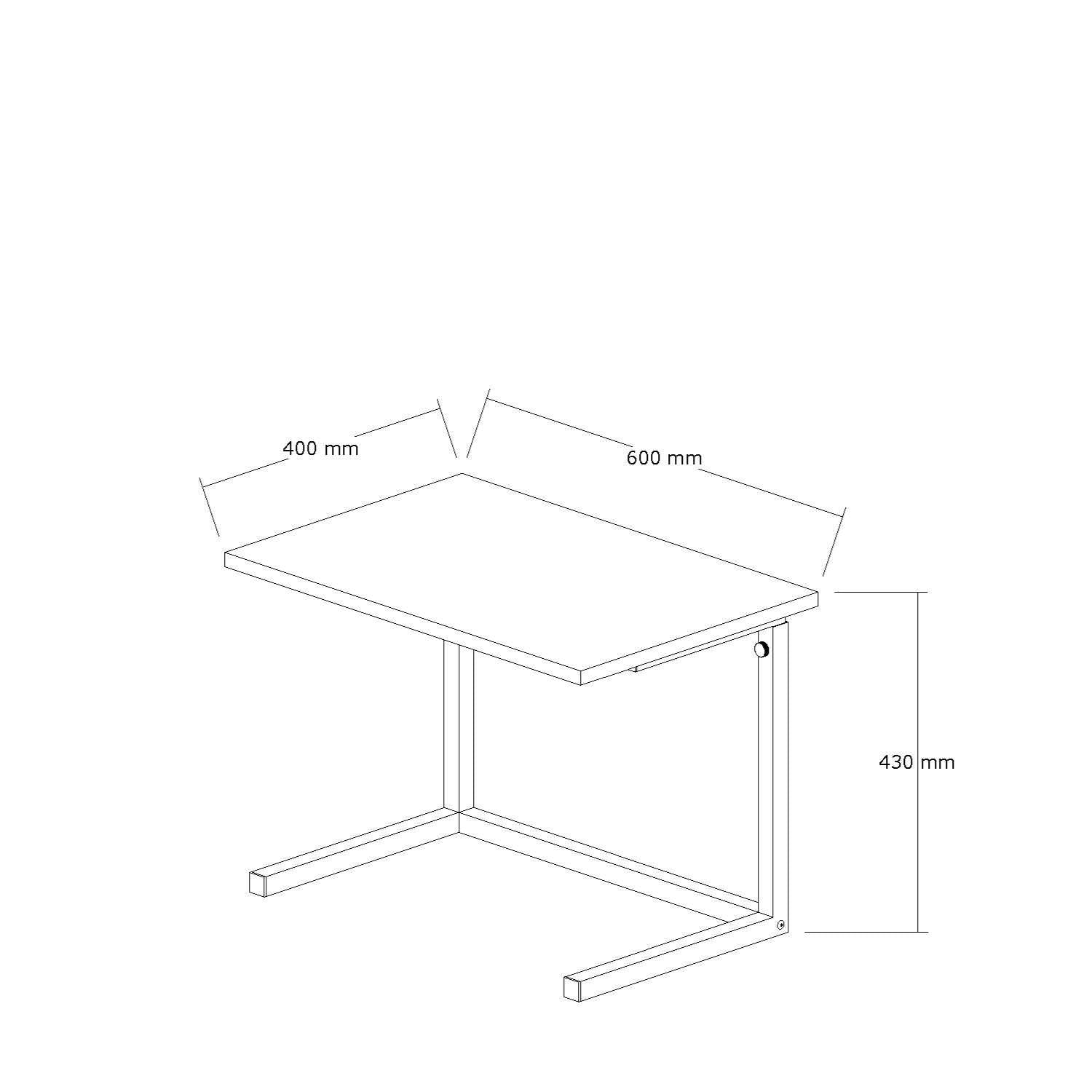 Entdecken Sie den eleganten Sparkle Stehschreibtisch aus Atlantischer Kiefer von Hanah Home – ideal für mehr Bewegung und Wohlbefinden am Arbeitsplatz!