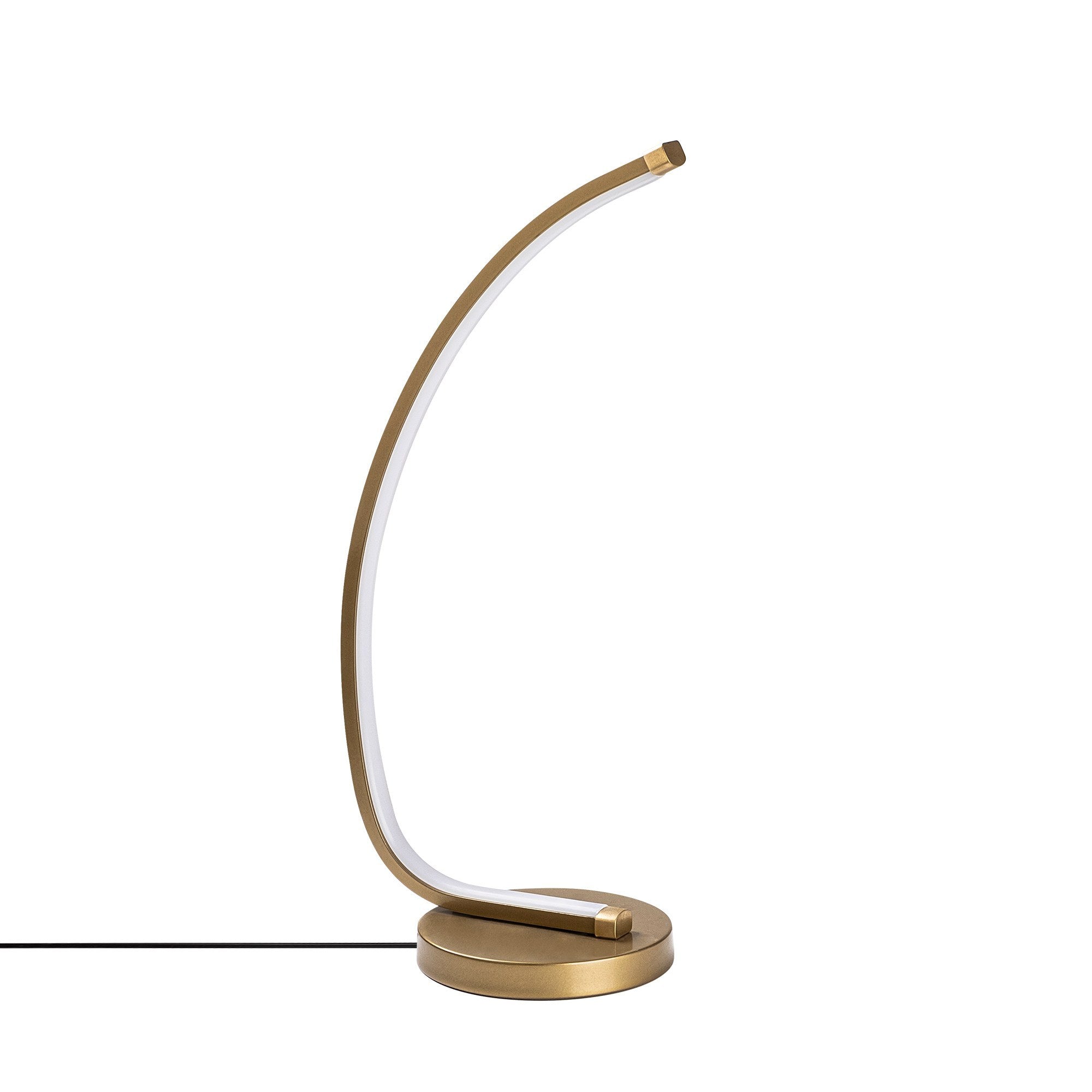 Erleben Sie die Bevel Tischleuchte von Opviq in edlem Gold – ein stilvolles Highlight, das Ihr Zuhause mit warmem Licht und Eleganz bereichert.