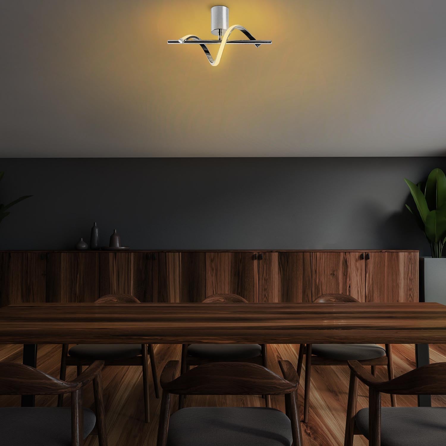 Entdecken Sie die Lıkma Pendelleuchte in Chrom von Opviq – ein elegantes Design-Highlight für jeden Raum, das stilvolle Beleuchtung und zeitlose Schönheit vereint.