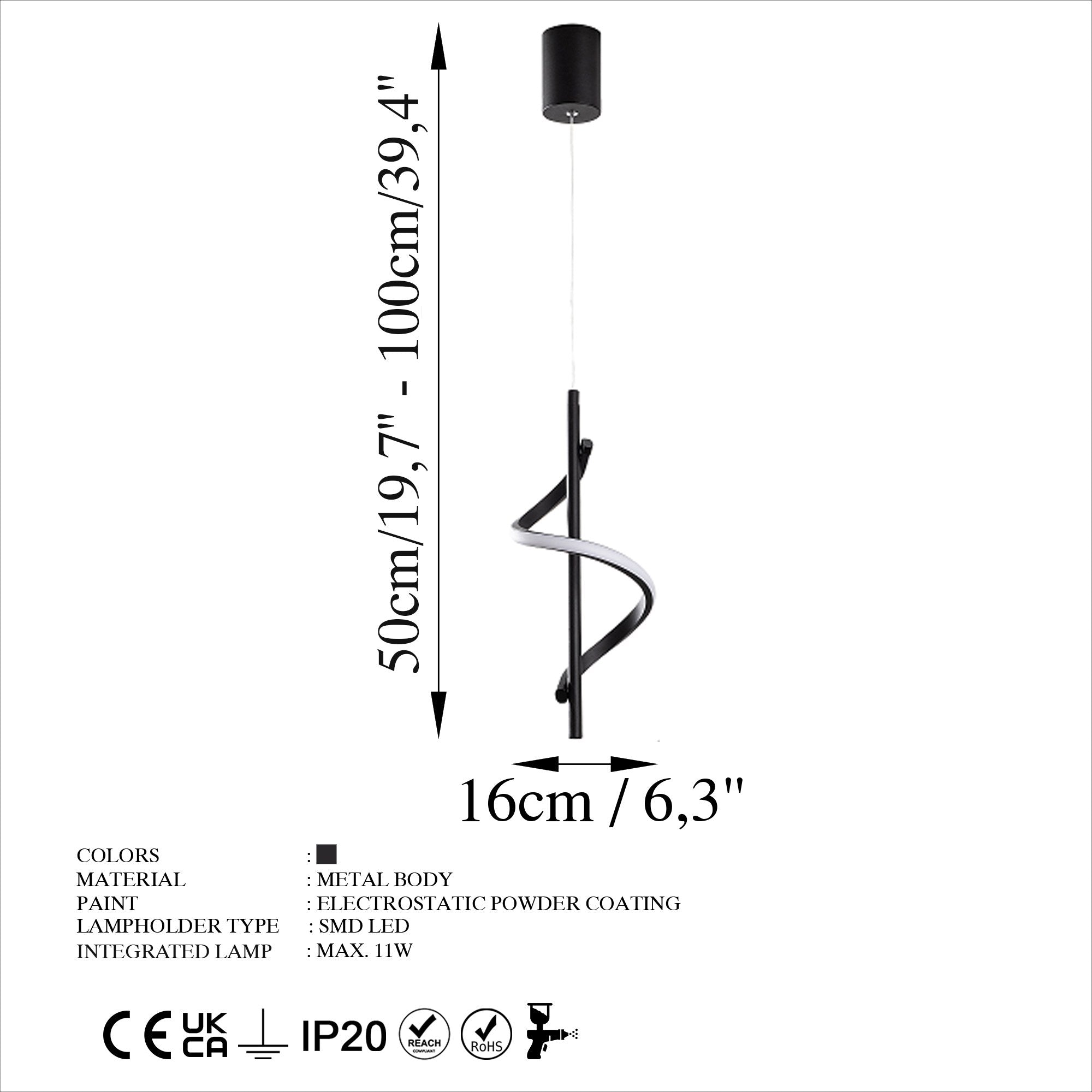 Setzen Sie stilvolle Akzente in Ihrem Zuhause mit der Lıkma Pendelleuchte in Schwarz von Opviq. Perfekt für jeden Raum und Einrichtungsstil!