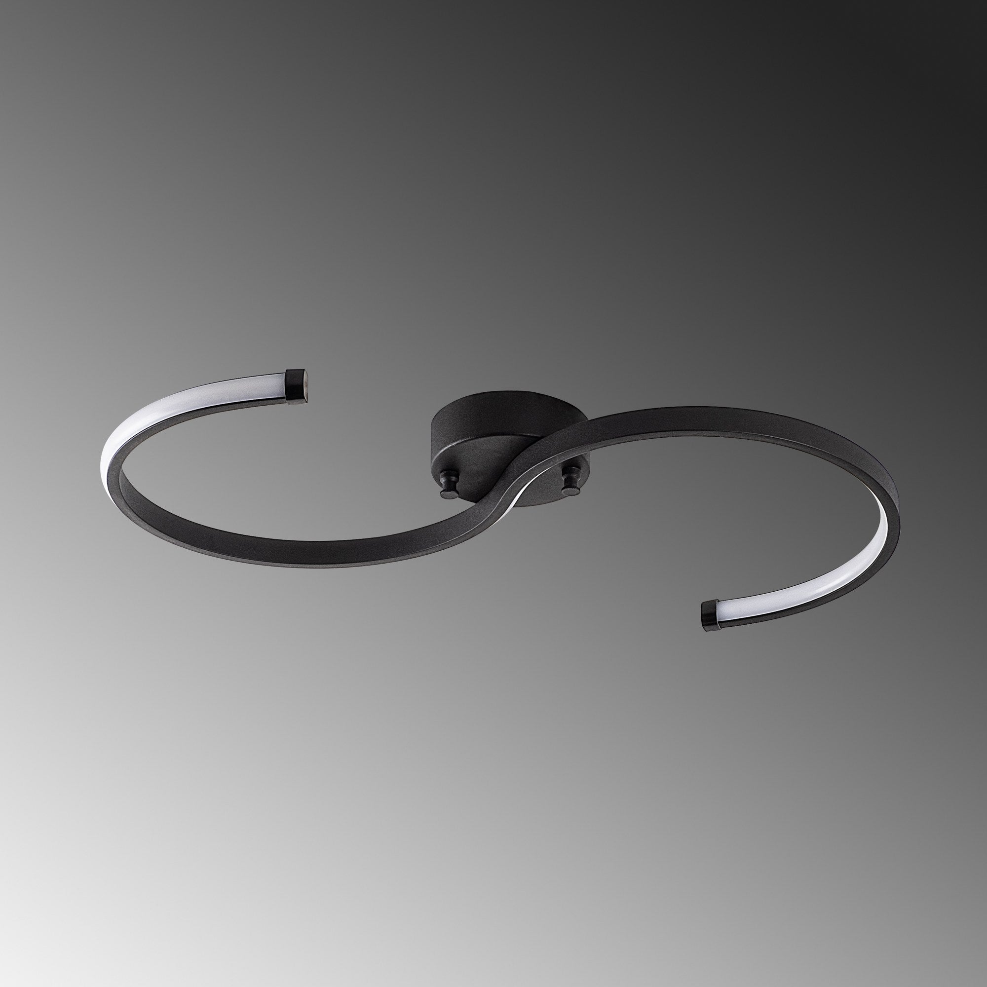 Verleihen Sie Ihrem Zuhause mit der schwarzen Deckenleuchte Es von Opviq einen Hauch von Luxus und zeitloser Eleganz. Ideal für jeden Raum!