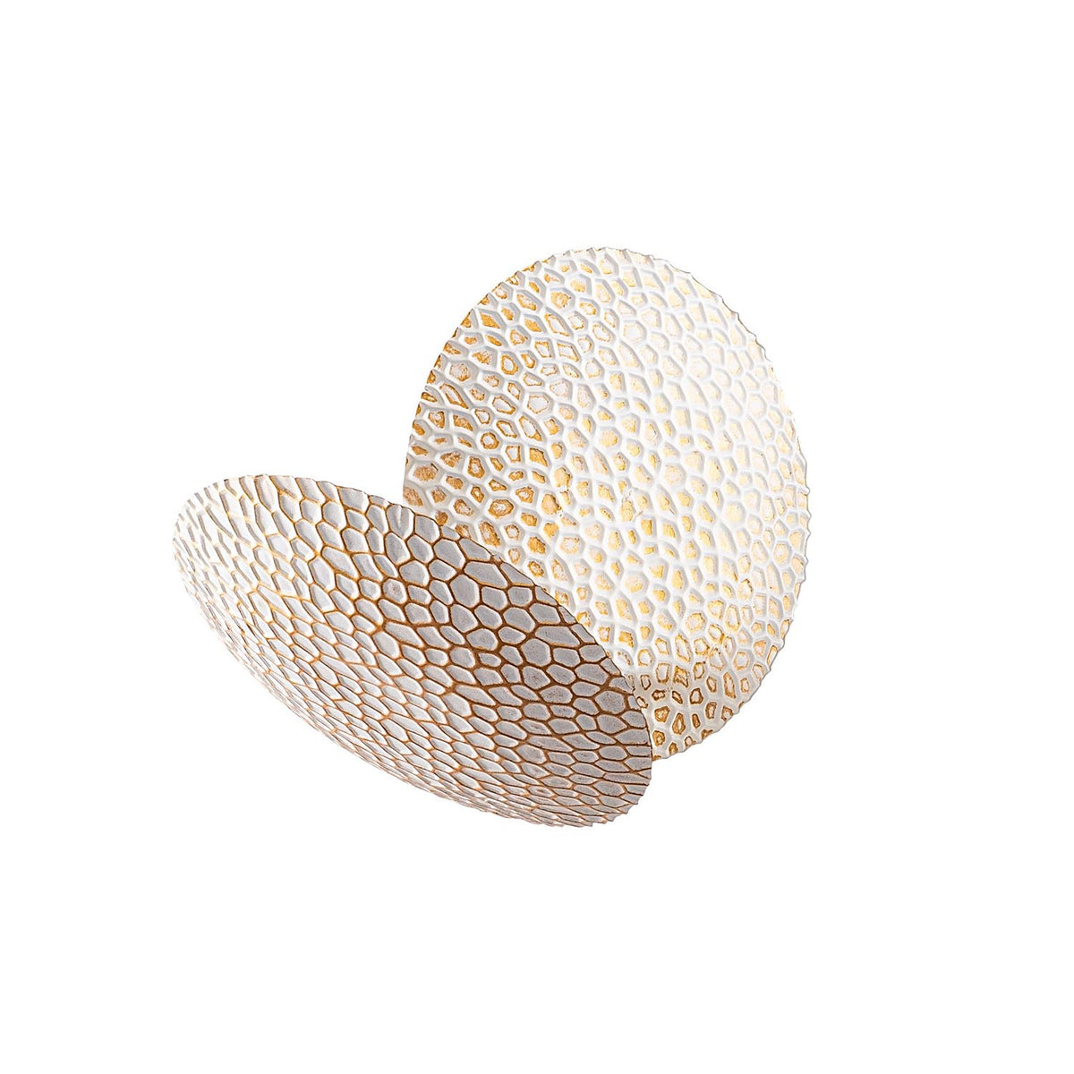 Yosma Wandleuchte - Weisses Gold in Weisses Gold präsentiert im Onlineshop von KAQTU Design AG. Wandleuchte ist von Opviq