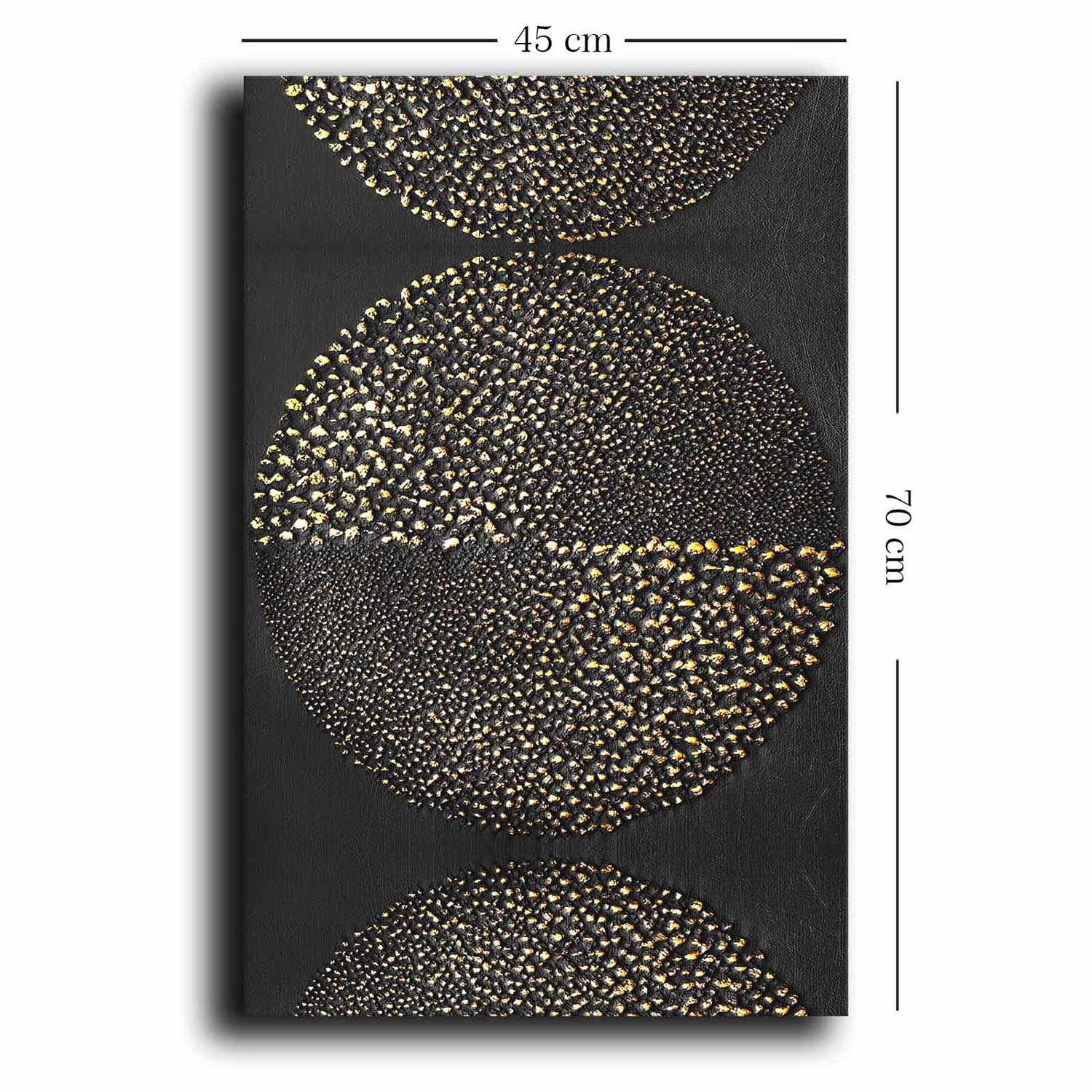 4570NISC-019 in Gold Weiss Schwarz präsentiert im Onlineshop von KAQTU Design AG. Bild ist von Wallity