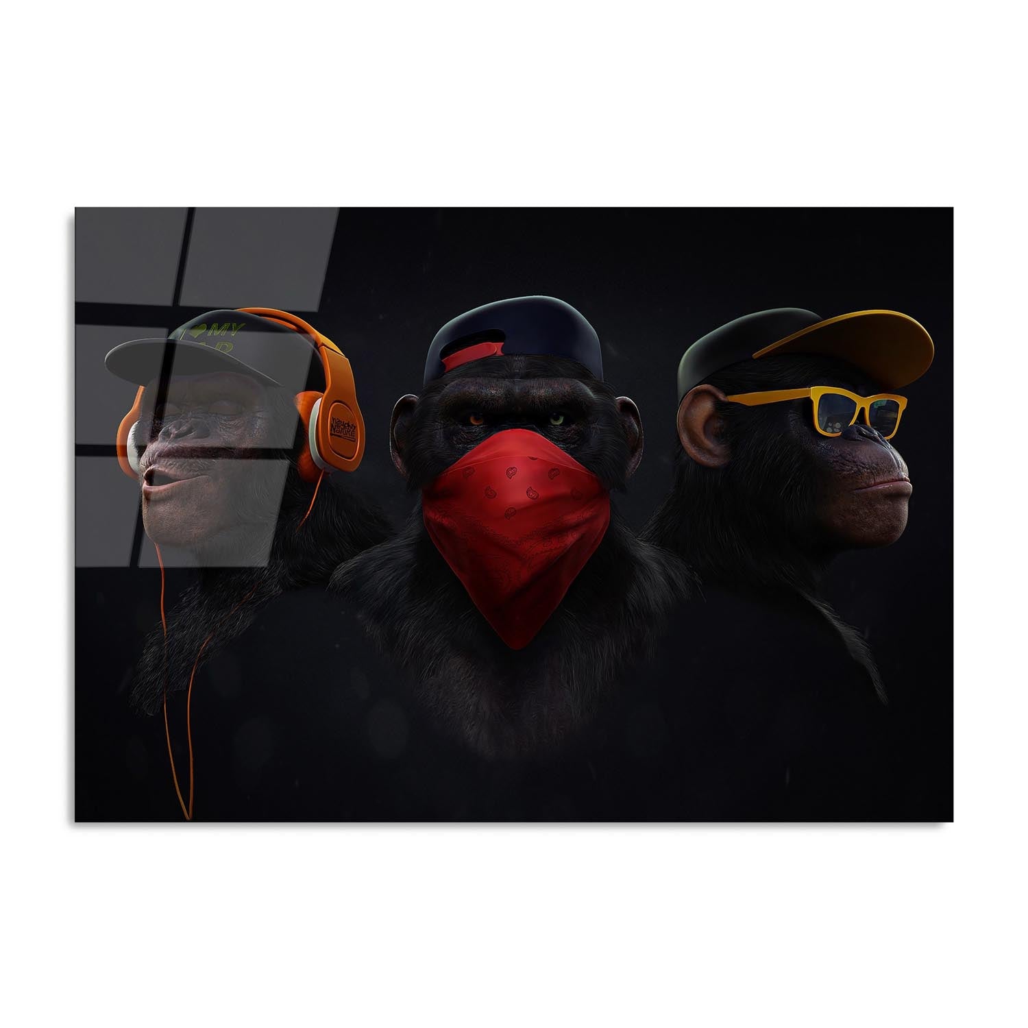 Bringen Sie Farbe und Eleganz in Ihr Zuhause mit dem mehrfarbigen UV Bild von Wallity. Ein einzigartiges Kunstwerk, das jeden Raum verwandelt!