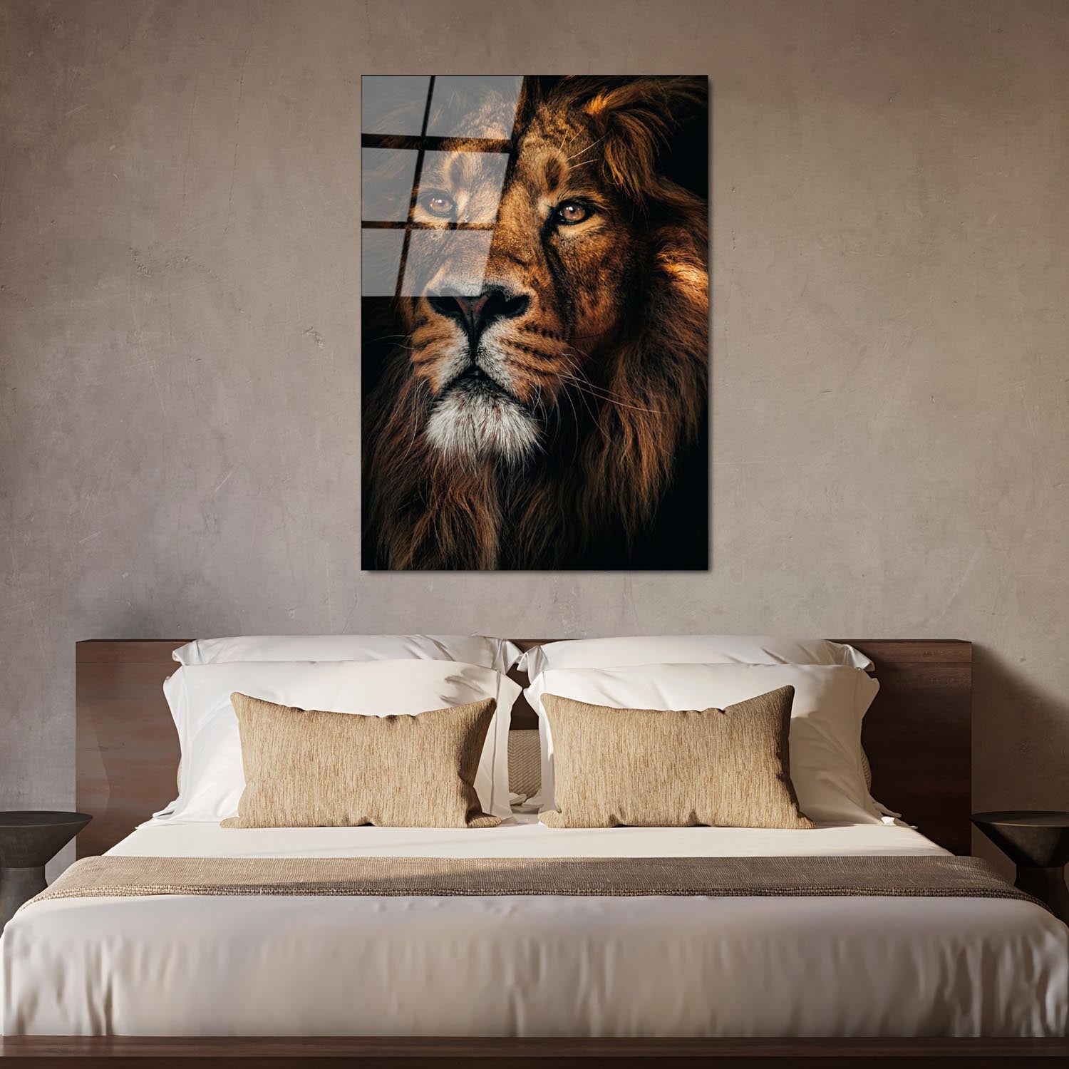 Verleihen Sie Ihrem Zuhause mit dem UV-Bild von Wallity einen Hauch von Eleganz. Dieses mehrfarbige Kunstwerk aus gehärtetem Glas begeistert durch seine lebendigen Farben und außergewöhnliche Haltbarkeit.