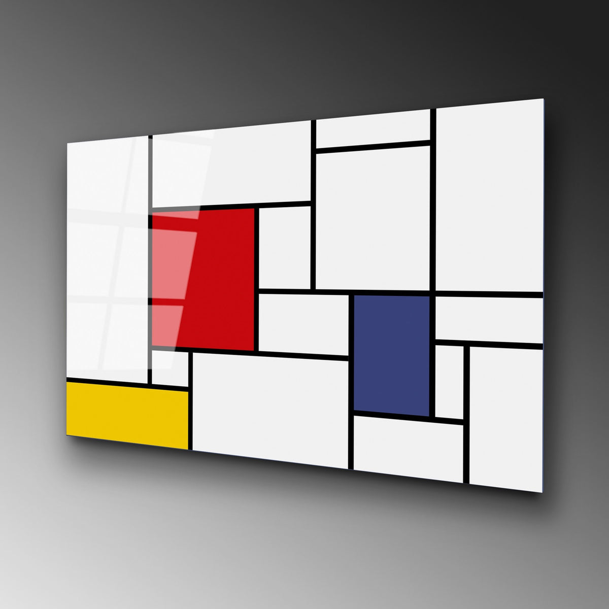 UV Bild - Mehrfarbig in Mehrfarbig präsentiert im Onlineshop von KAQTU Design AG. Bild ist von Wallity