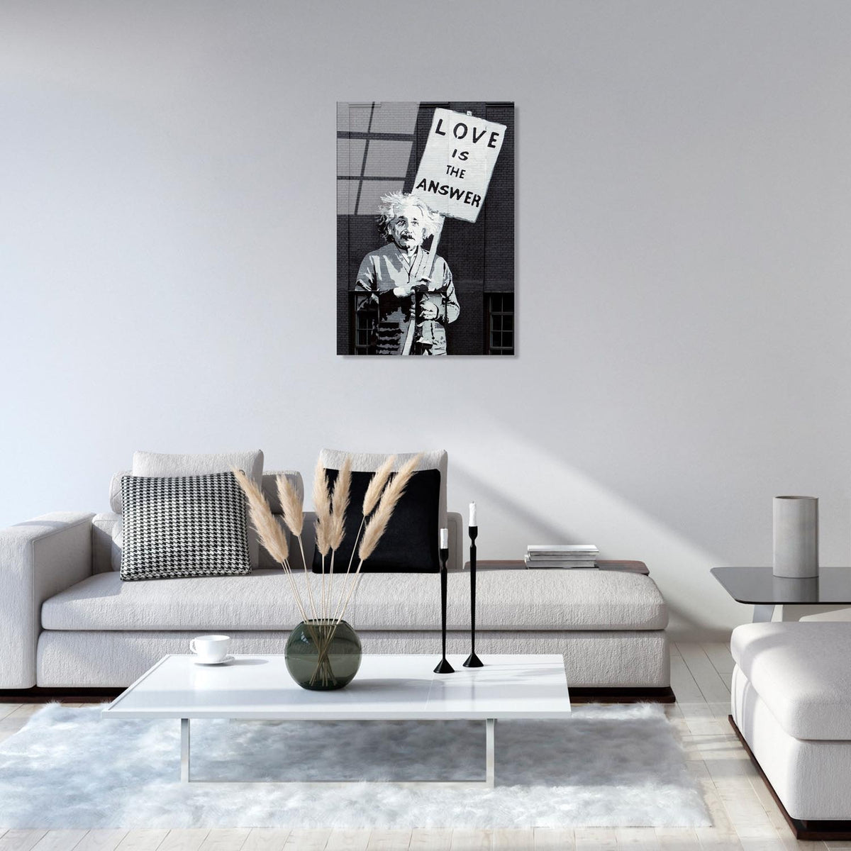 UV Bild - Mehrfarbig in Mehrfarbig präsentiert im Onlineshop von KAQTU Design AG. Bild ist von Wallity