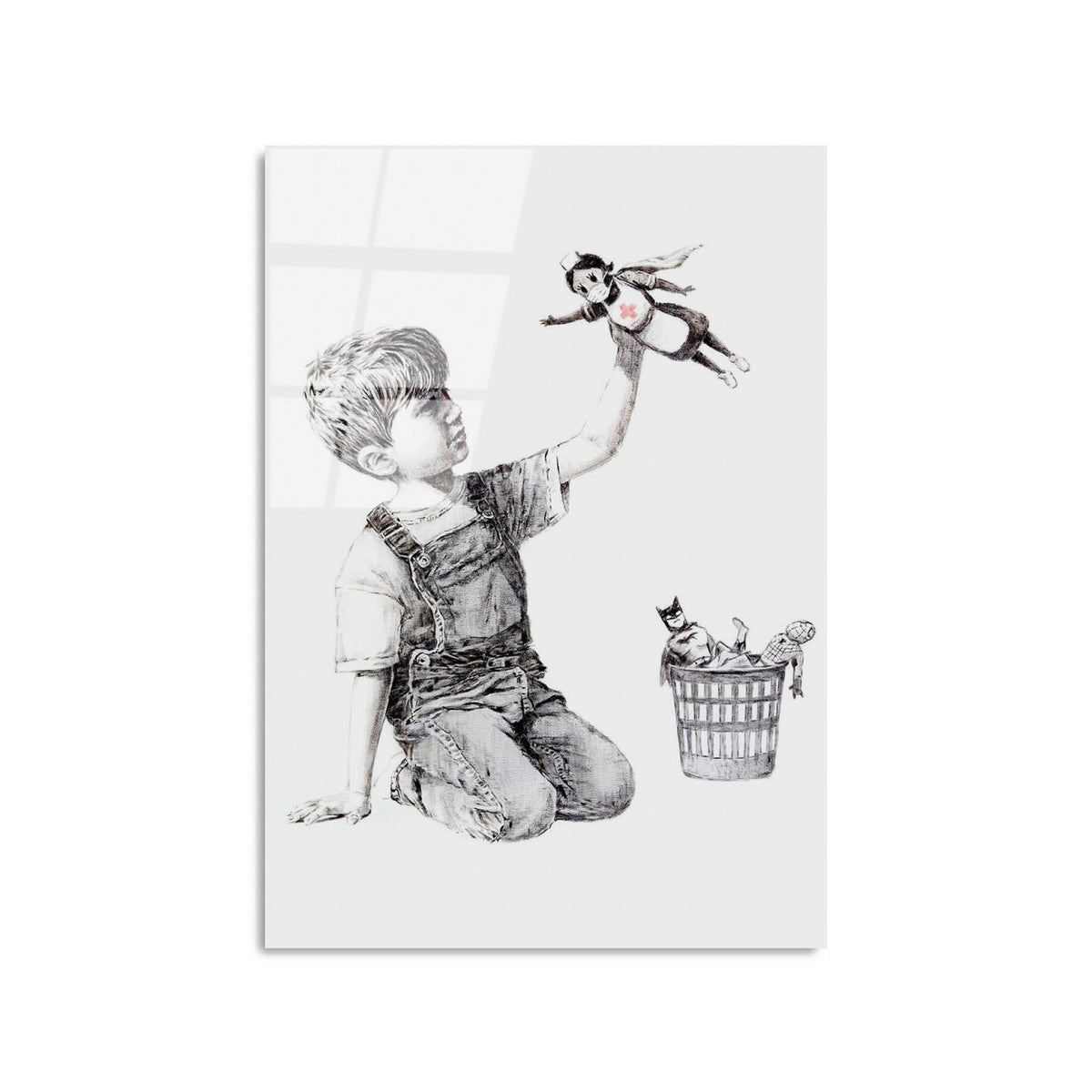 UV Bild - Mehrfarbig in Mehrfarbig präsentiert im Onlineshop von KAQTU Design AG. Bild ist von Wallity