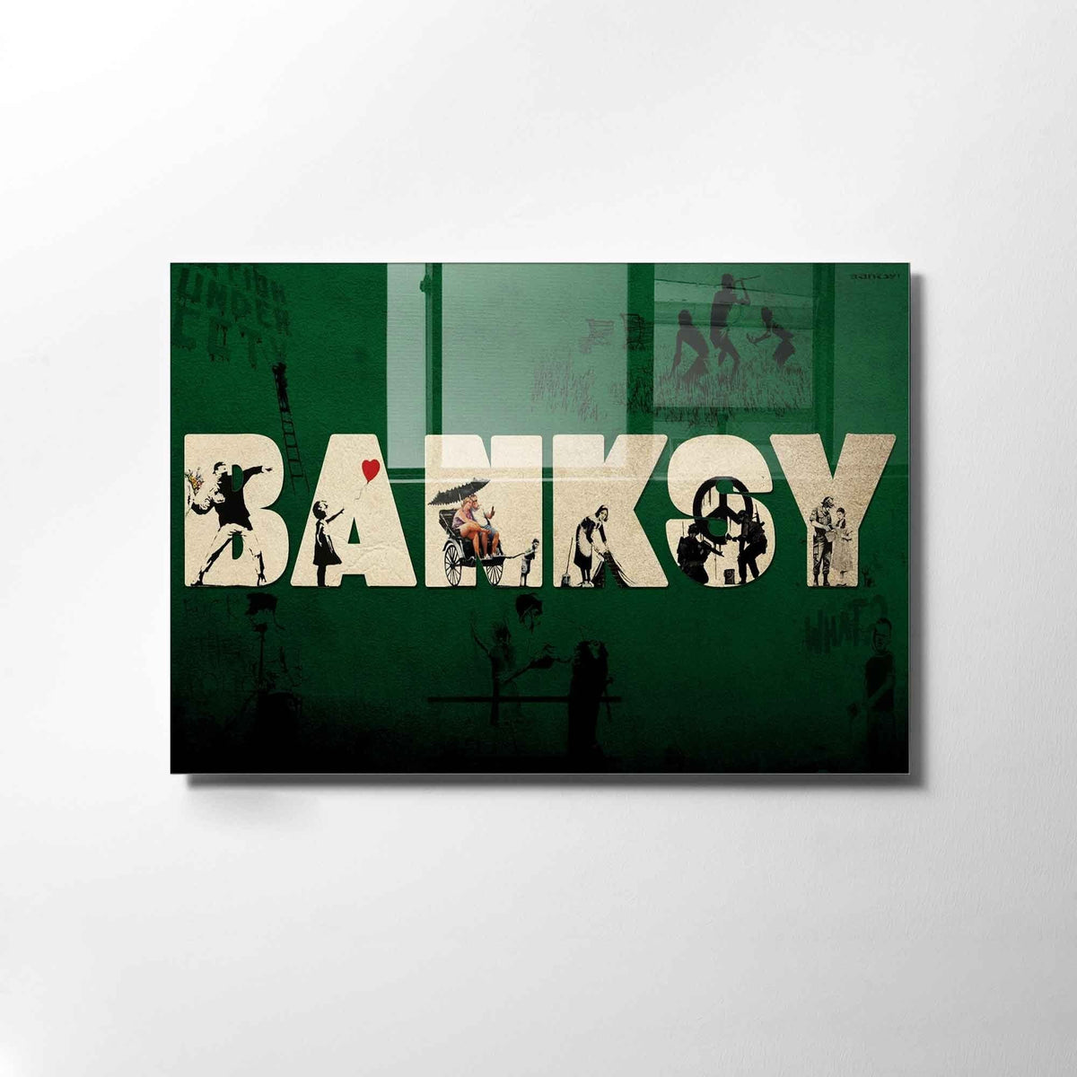 UV Bild - Mehrfarbig in Mehrfarbig präsentiert im Onlineshop von KAQTU Design AG. Bild ist von Wallity