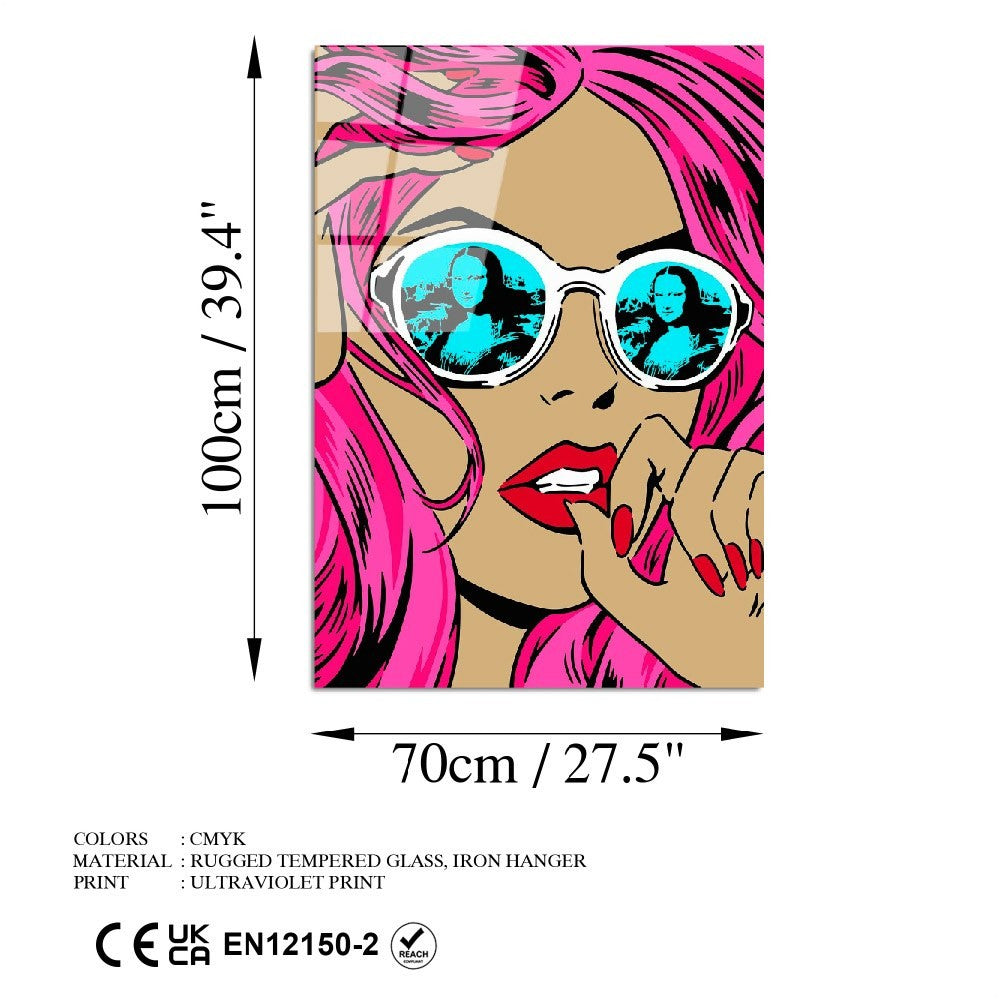 Entdecken Sie die atemberaubende Wallity UV-715 70 x 100 cm! Dieses gehärtete Glasbild vereint Eleganz und Langlebigkeit für Ihr Zuhause.