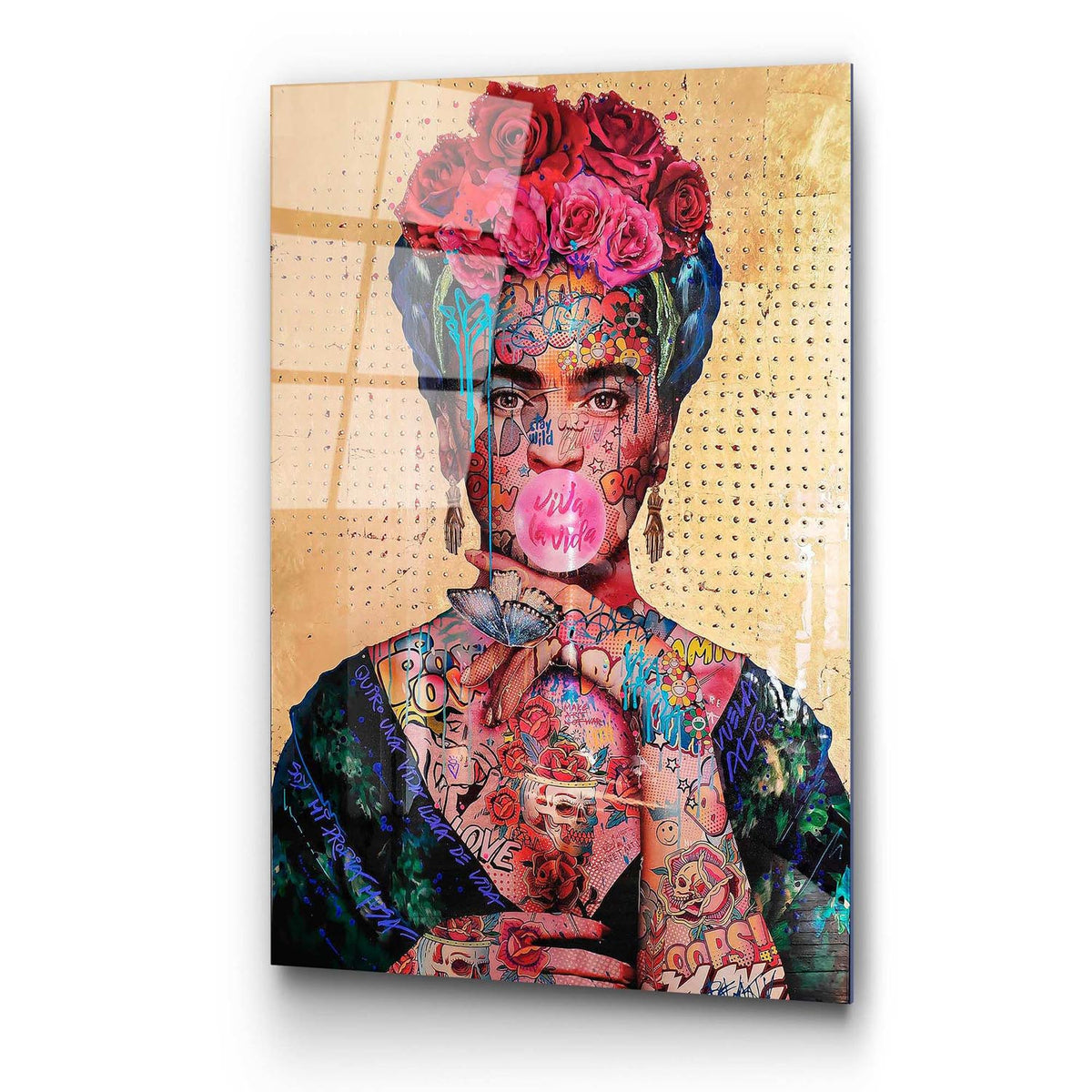 UV Bild - Mehrfarbig in Mehrfarbig präsentiert im Onlineshop von KAQTU Design AG. Bild ist von Wallity