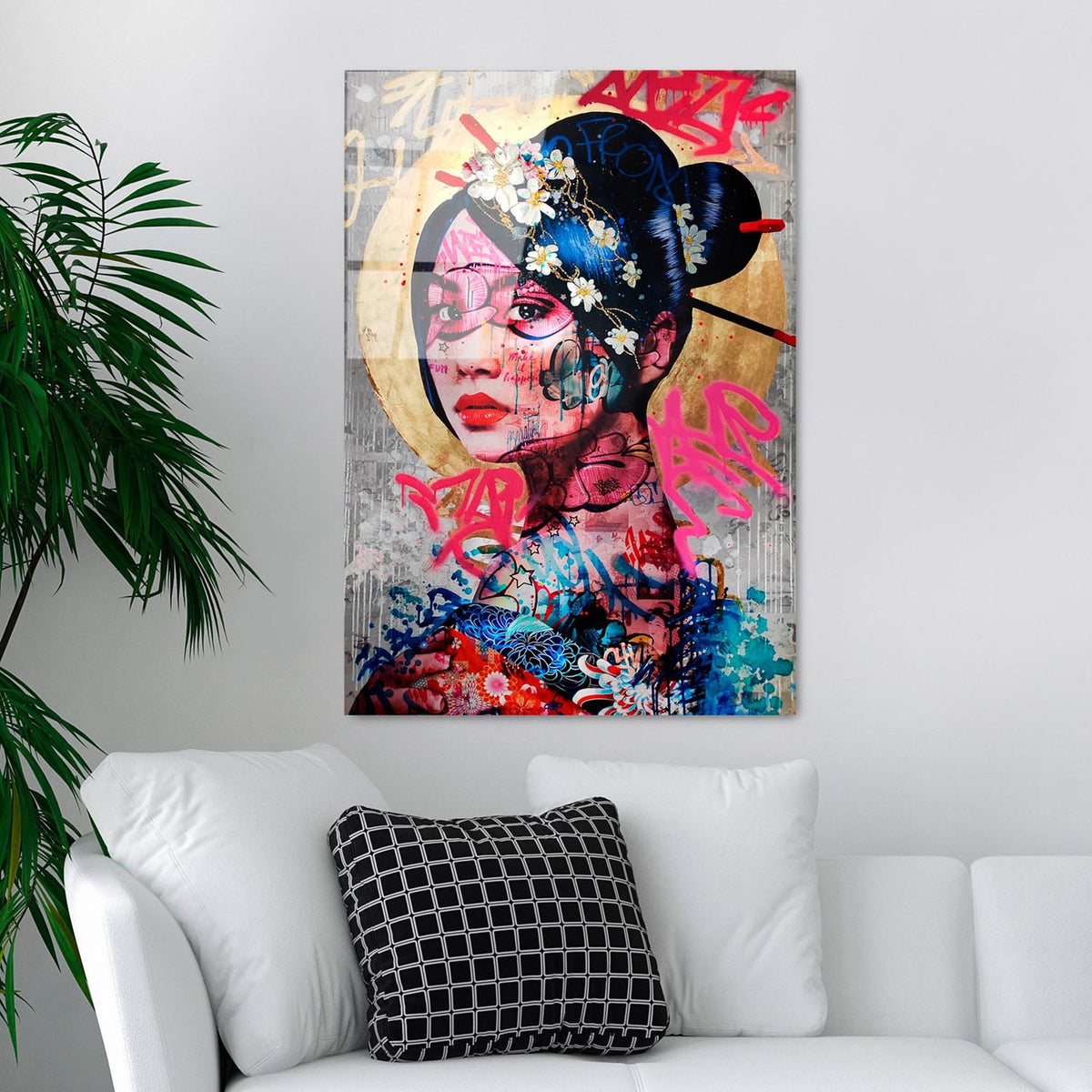 UV Bild - Mehrfarbig in Mehrfarbig präsentiert im Onlineshop von KAQTU Design AG. Bild ist von Wallity