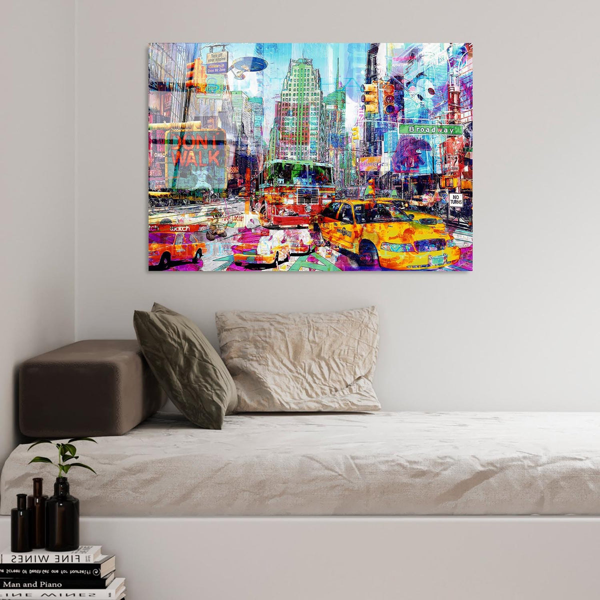 UV Bild - Mehrfarbig in Mehrfarbig präsentiert im Onlineshop von KAQTU Design AG. Bild ist von Wallity