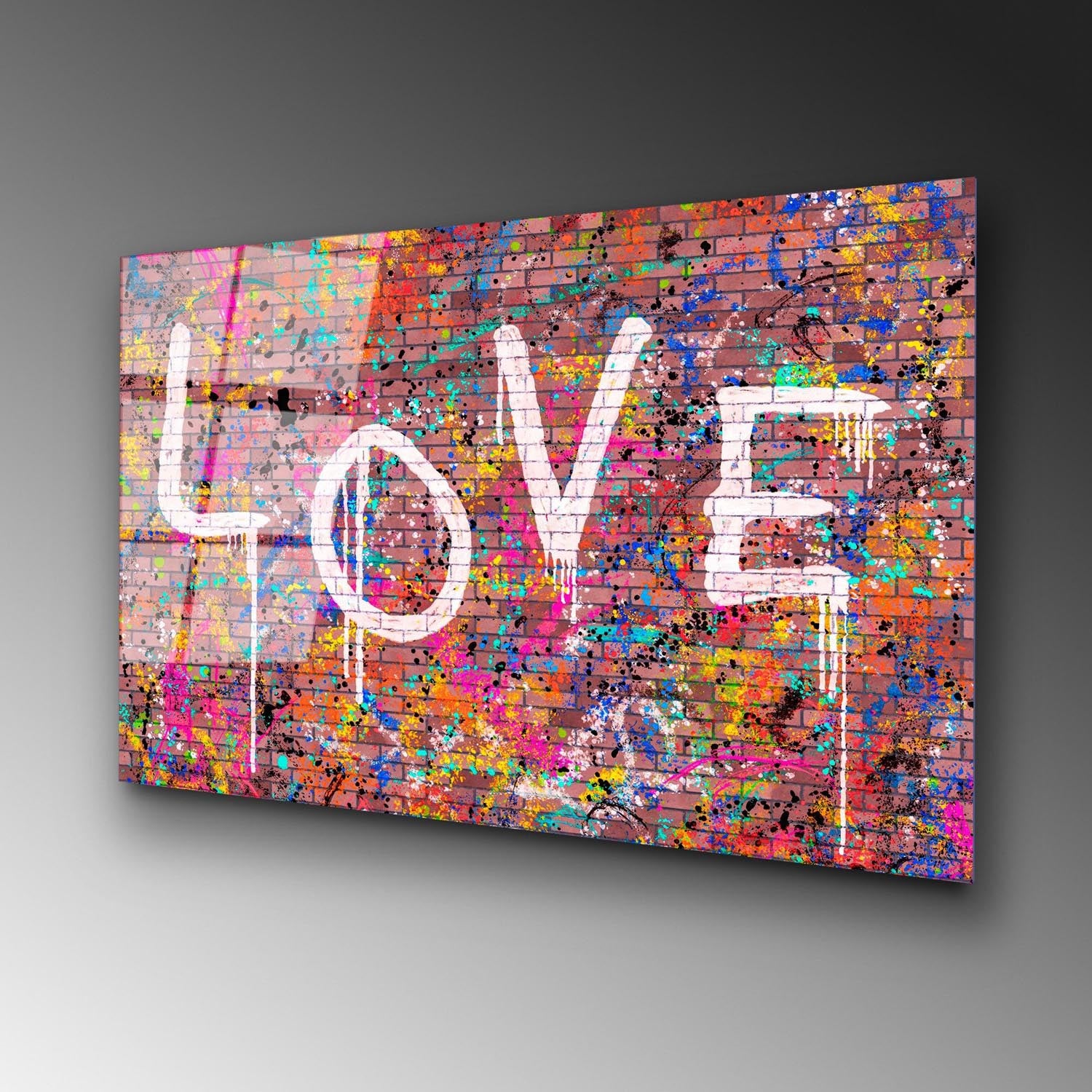 Entdecken Sie das UV-740 von Wallity: Ein faszinierendes Sicherheitsglasgemälde, das mit lebendigen Farben und exquisitem Design jeden Raum verwandelt!