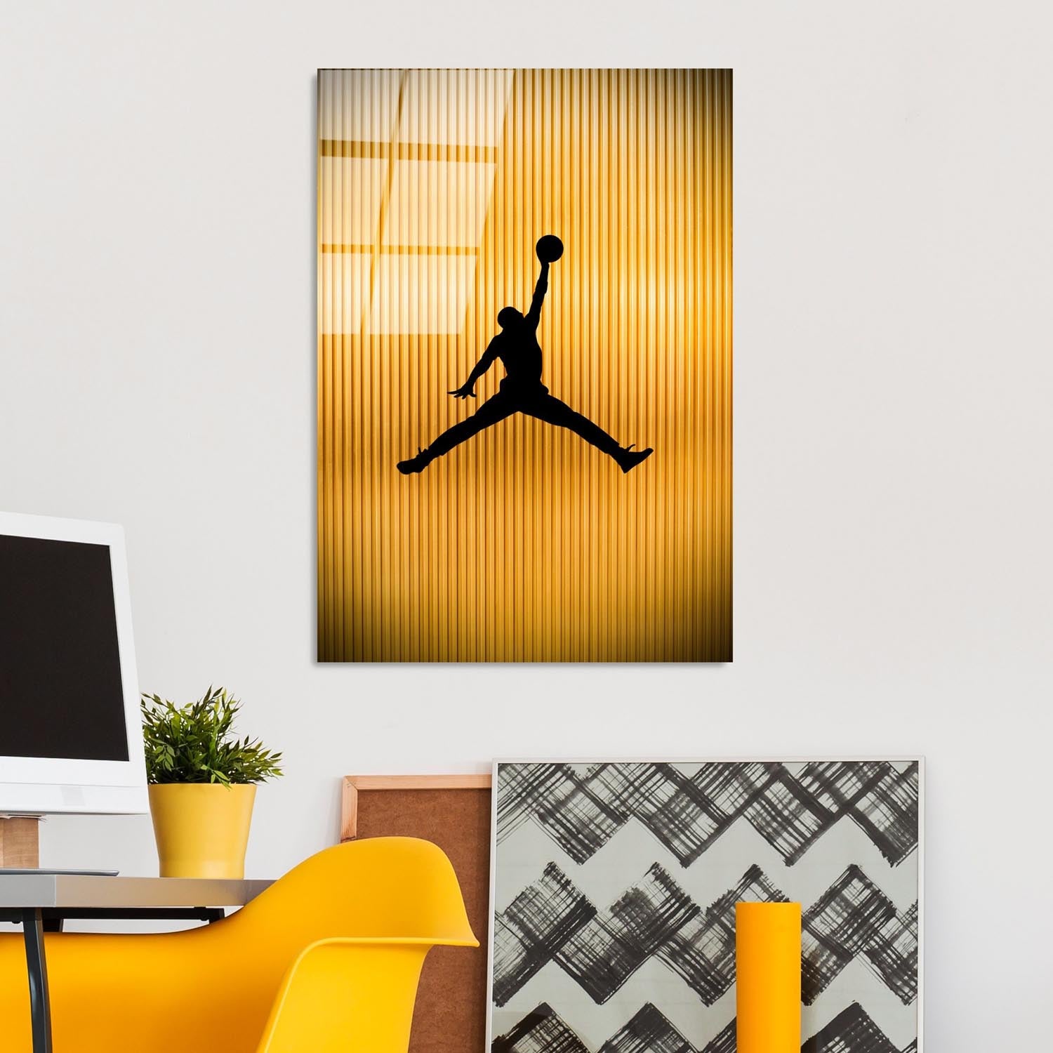 Verleihen Sie Ihrem Zuhause mit dem mehrfarbigen UV Bild von Wallity einen Hauch von Eleganz! Dieses 70 x 100 cm große Hartglasgemälde ist ein echter Blickfang.