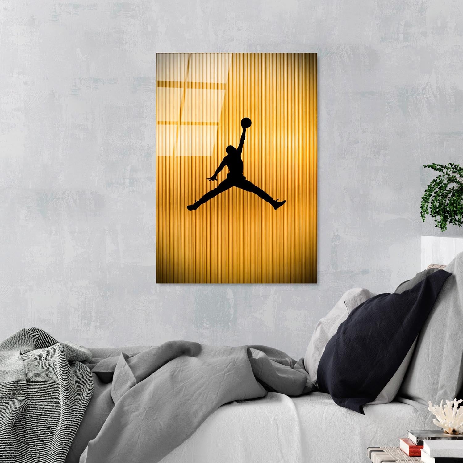 Entdecken Sie das mehrfarbige UV Bild von Wallity! Dieses 70 x 100 cm große Kunstwerk aus gehärtetem Glas bringt Farbe und Stil in jeden Raum.