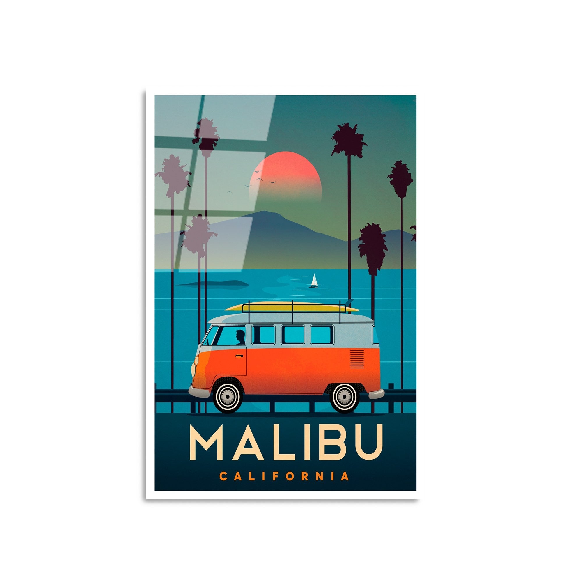 Verwandeln Sie Ihr Zuhause mit dem mehrfarbigen UV Bild von Wallity. Dieses beeindruckende Kunstwerk aus gehärtetem Glas bleibt zeitlos schön und lebendig.