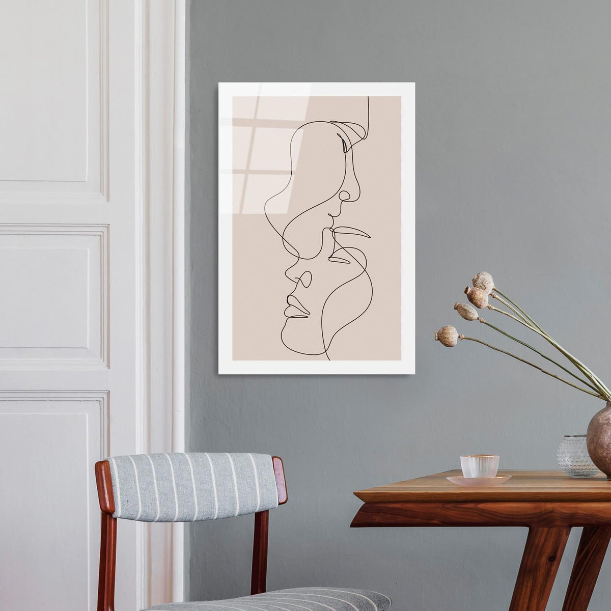 UV Bild - Mehrfarbig in Mehrfarbig präsentiert im Onlineshop von KAQTU Design AG. Bild ist von Wallity