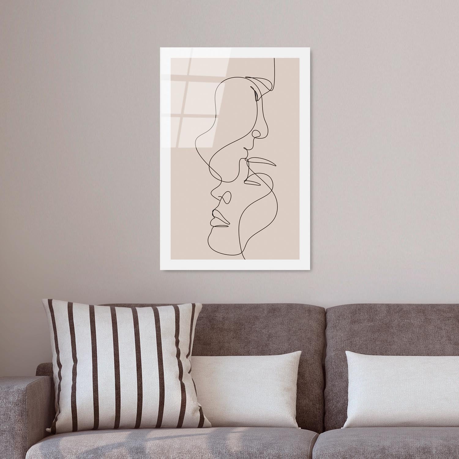 Entdecken Sie die zeitlose Schönheit des mehrfarbigen UV-Bildes von Wallity – ein langlebiges Kunstwerk, das jeden Raum verwandelt.