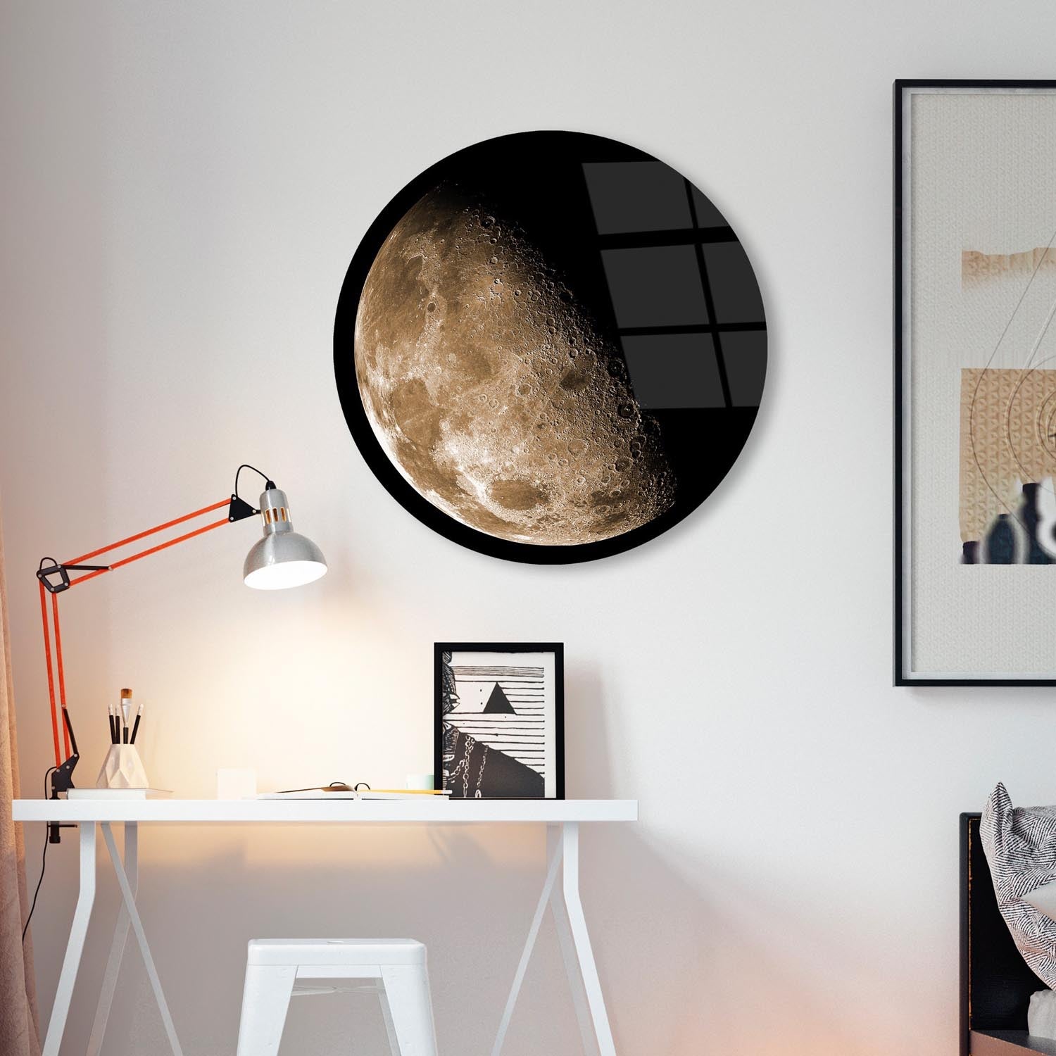 Verleihen Sie Ihrem Raum mit dem UV-Bild von Wallity aus gehärtetem Glas einen Hauch von Farbe und Stil – langlebig, pflegeleicht und beeindruckend.