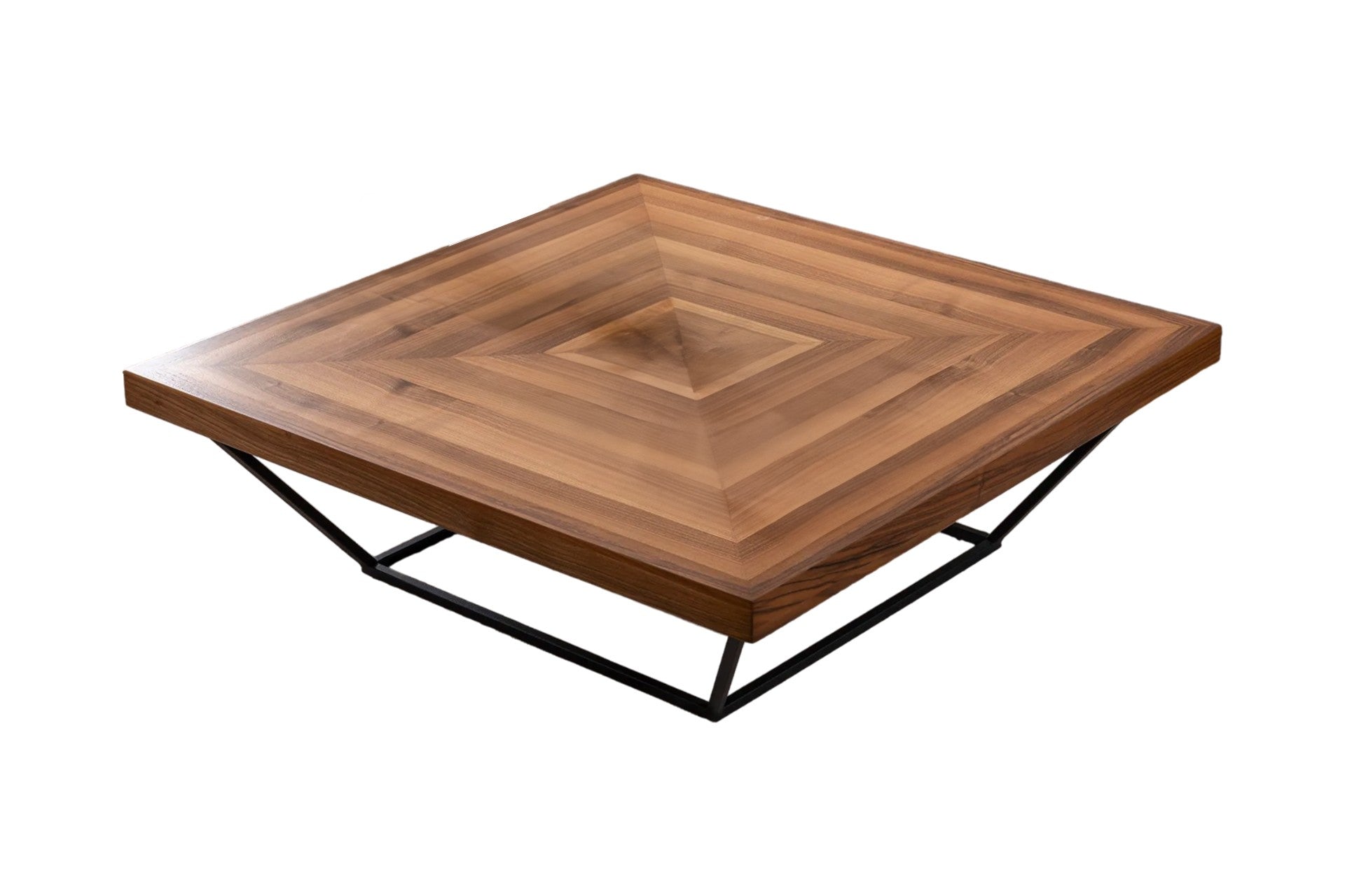 Cora - Walnut in Walnuss präsentiert im Onlineshop von KAQTU Design AG. Beistelltisch ist von Hanah Home