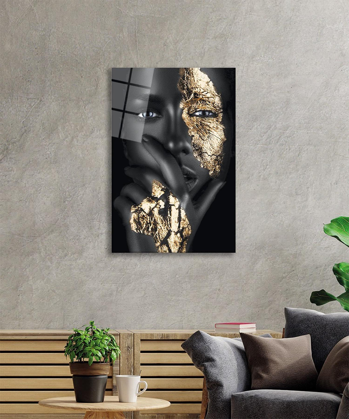 536 Bild - Mehrfarbig in Mehrfarbig präsentiert im Onlineshop von KAQTU Design AG. Bild ist von Wallity