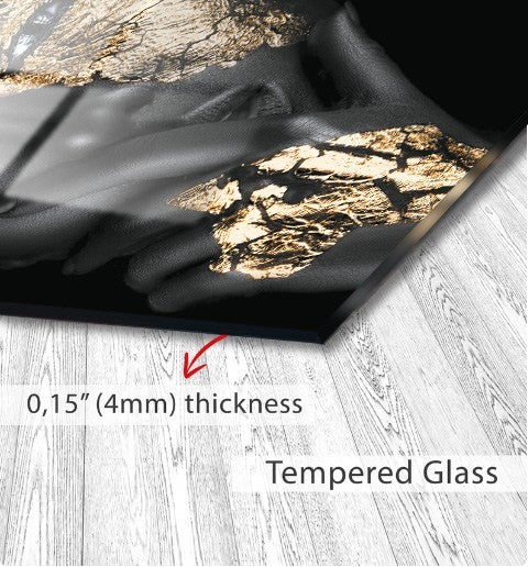 Entdecken Sie das mehrfarbige Temperglas-Gemälde 536 von Wallity – ein elegantes Kunstwerk, das jeden Raum aufwertet und für bewundernde Blicke sorgt!