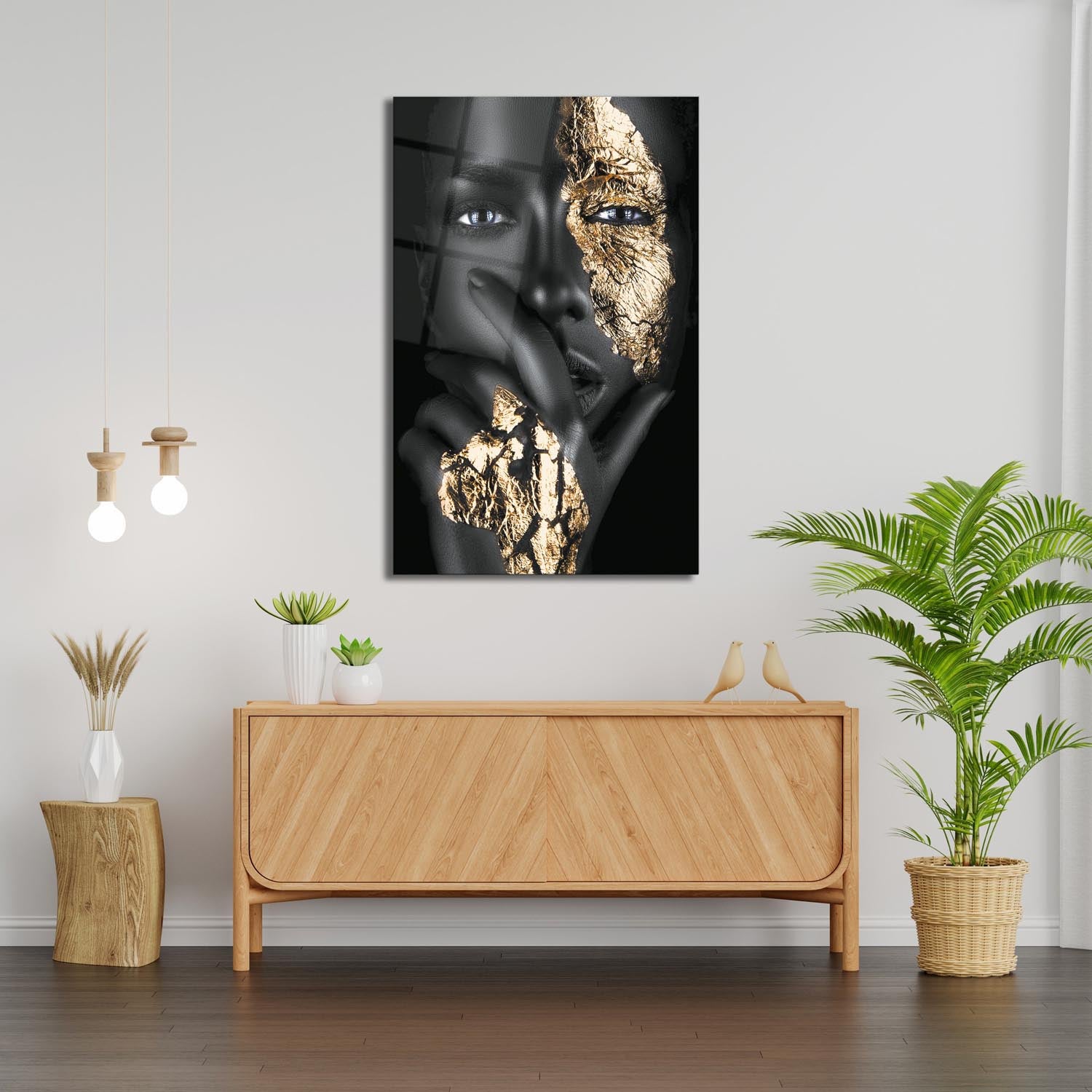 Entdecken Sie das beeindruckende Temperglasbild 536 von Wallity. Mit lebendigen Farben und 4 mm Dicke verwandelt es jeden Raum in ein Kunstwerk.