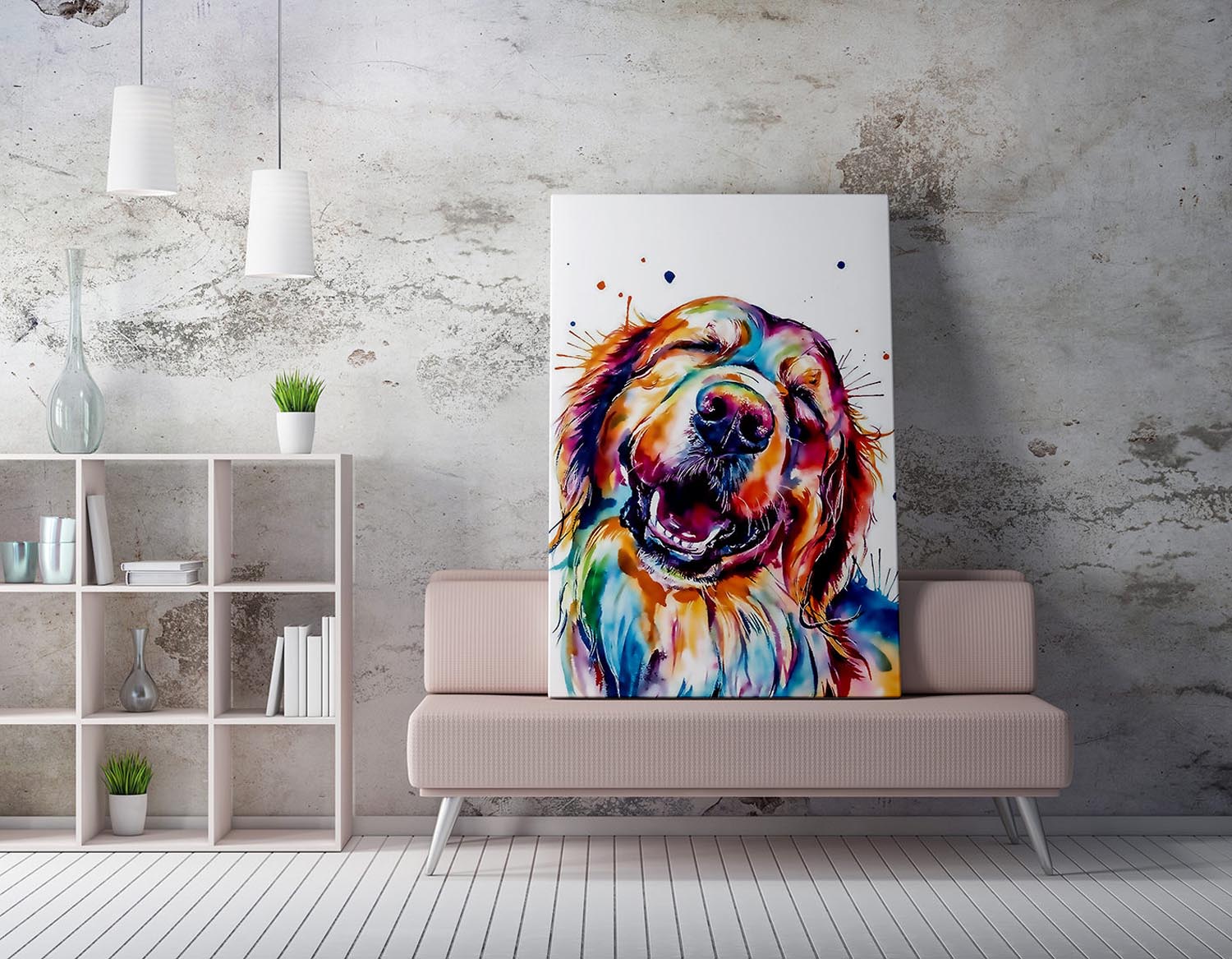 Entdecken Sie das faszinierende Leinwandgemälde WY165 (50 x 70) von Wallity. Ein Meisterwerk, das Emotionen weckt und jeden Raum verzaubert.