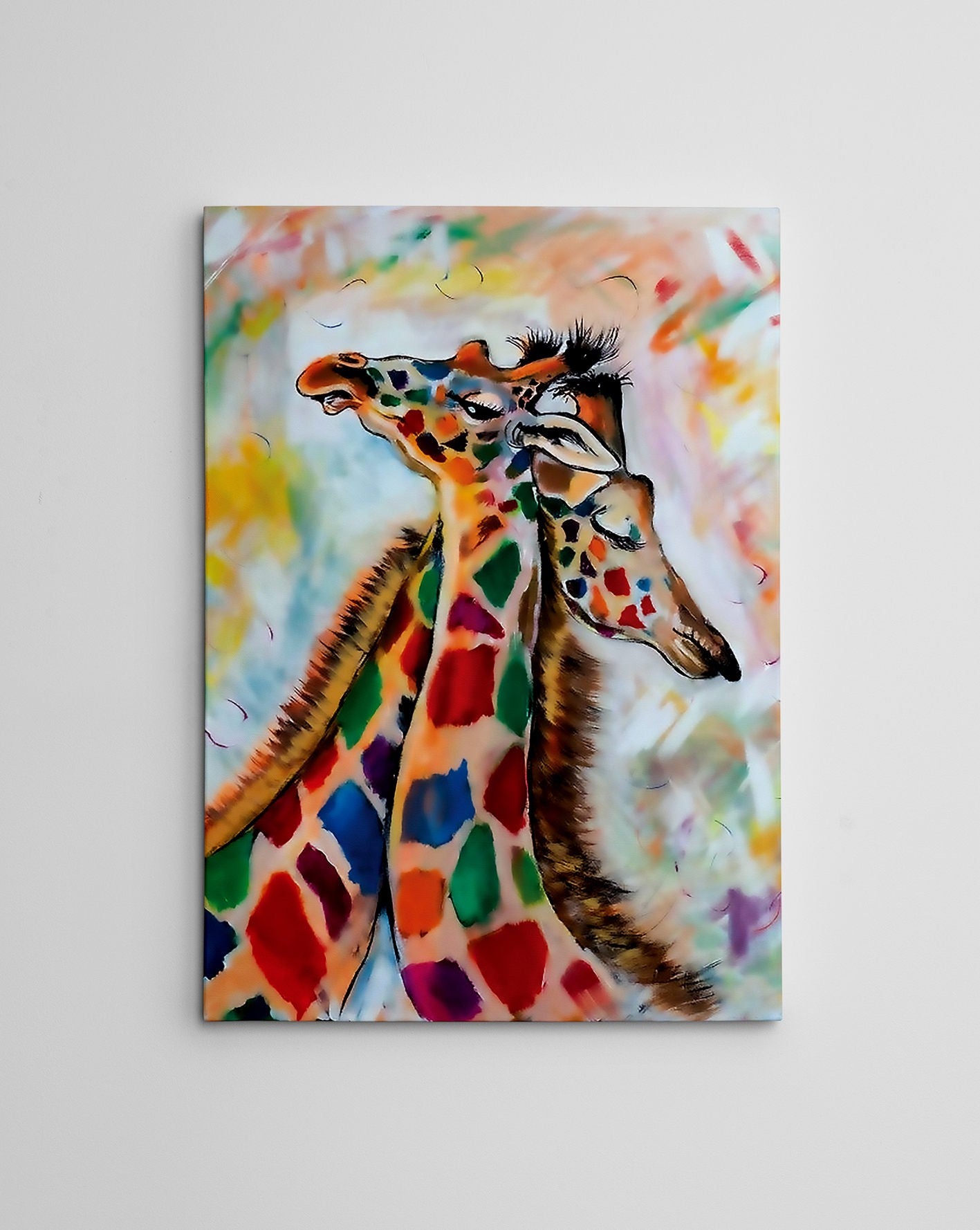 Entdecken Sie das WY168 Leinwandbild (50 x 70) von Wallity – ein farbenfrohes Kunstwerk, das jeden Raum lebendig macht und stilvolle Akzente setzt.