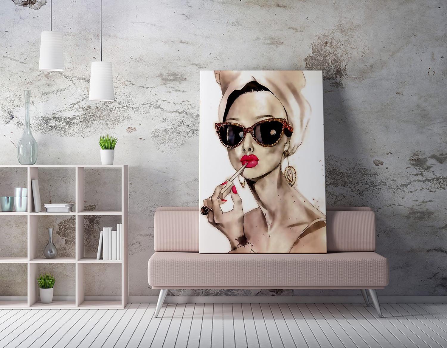 Verleihen Sie Ihrem Raum mit dem WY205 Leinwandbild (50 x 70) von Wallity einen Hauch von Kunst und Stil. Ideal für jede Wand!