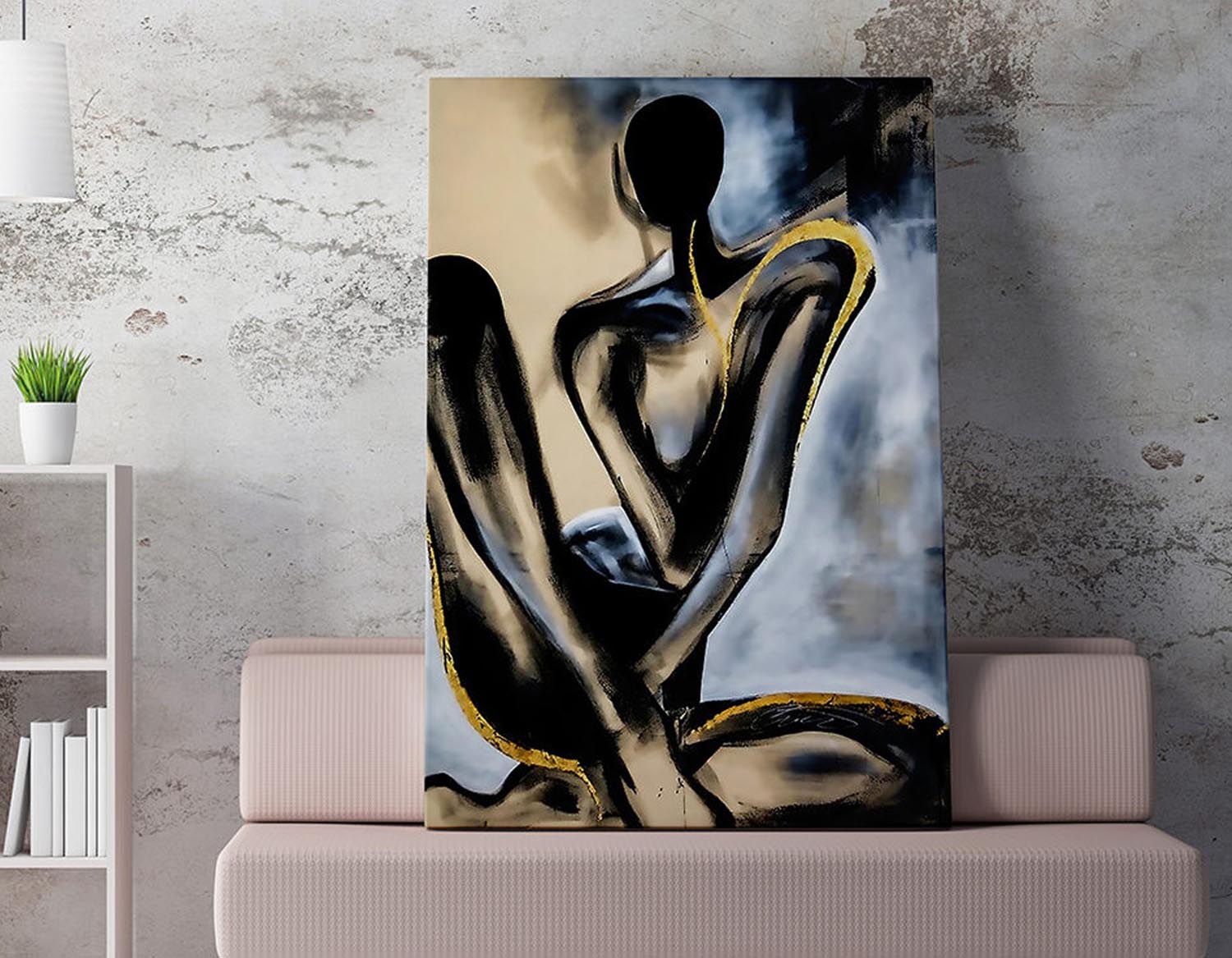 Entdecken Sie das beeindruckende WY210 Leinwandbild (50 x 70) von Wallity. Bringen Sie Farbe und Eleganz in Ihr Zuhause!