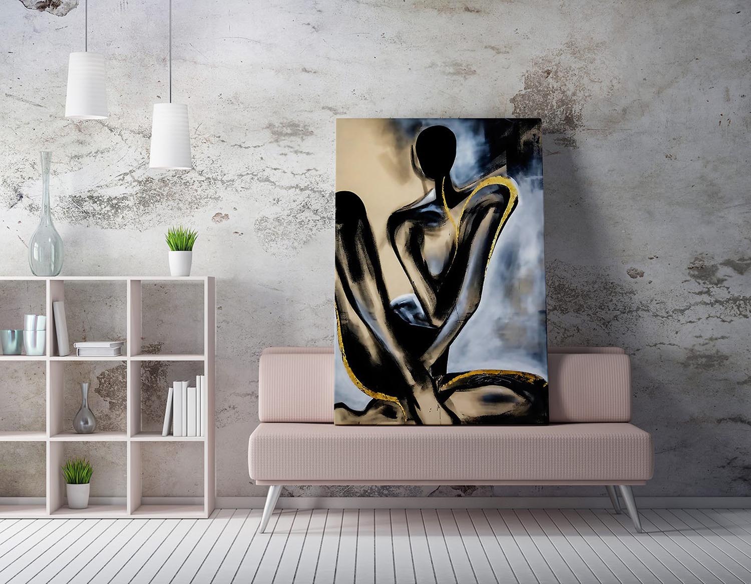 Verleihen Sie Ihrem Raum mit dem WY210 Leinwandbild (50 x 70) von Wallity einen Hauch von Kunst und Stil. Ideal für jede Wand!