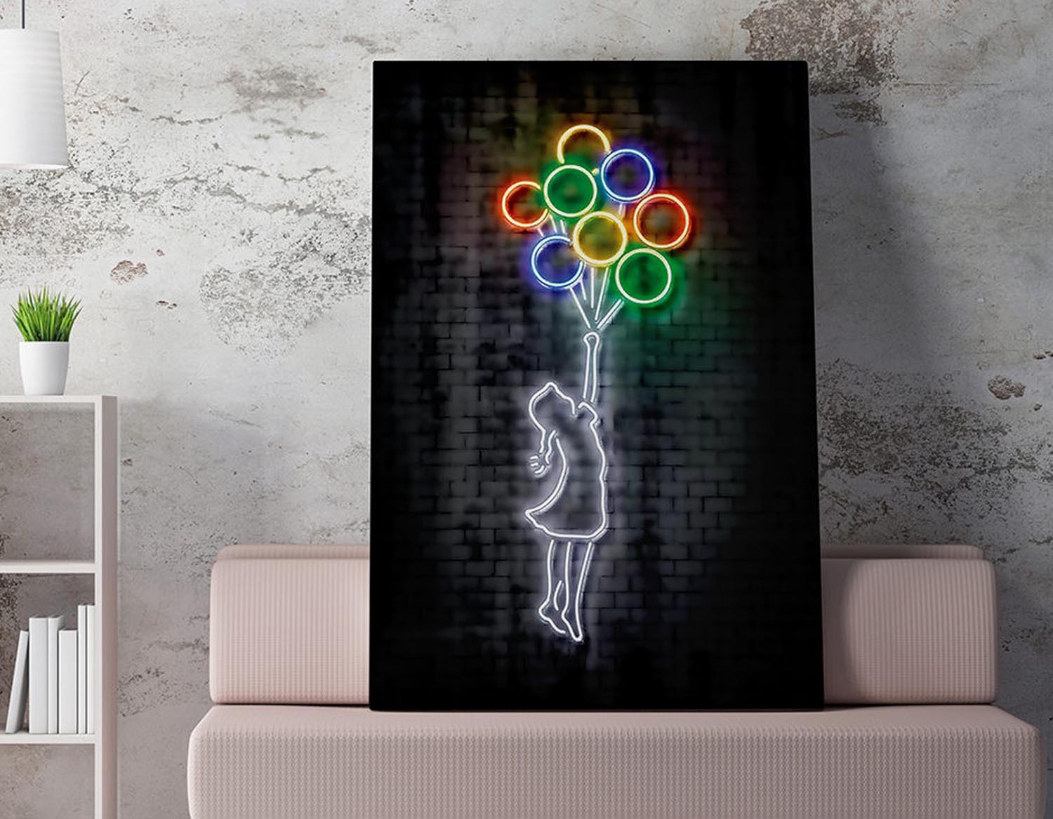 Entdecken Sie das fesselnde WY224 Leinwandbild (50 x 70) von Wallity. Bringen Sie Farbe und Eleganz in Ihr Zuhause!