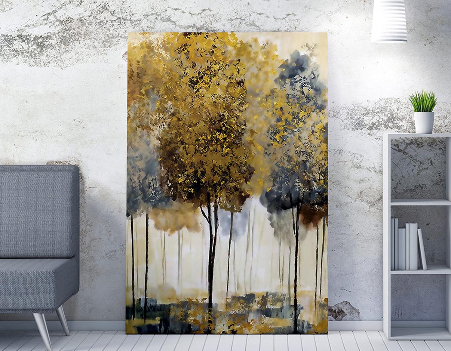 Entdecken Sie das fesselnde WY229 Leinwandbild (50 x 70) von Wallity. Bringen Sie Farbe und Eleganz in Ihr Zuhause!