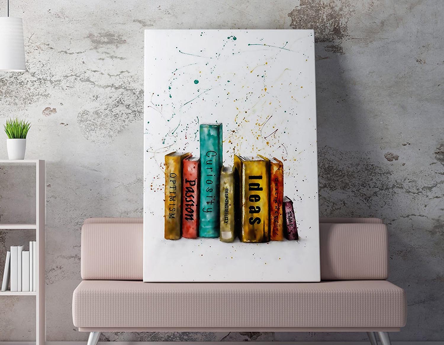 Entdecken Sie das faszinierende Leinwandgemälde WY231 (50 x 70) von Wallity. Ein Meisterwerk, das Geheimnisse und Emotionen in Ihr Zuhause bringt.