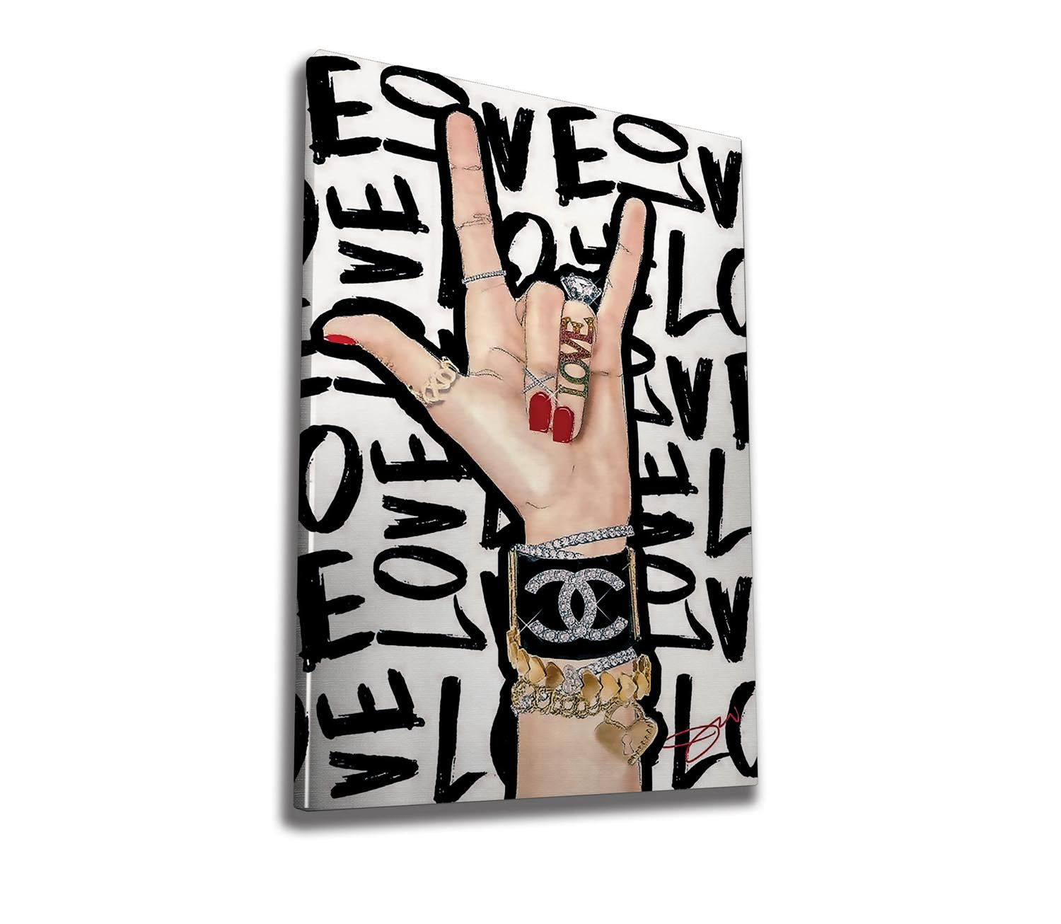 Entdecken Sie das WY204 Leinwandbild (70 x 100) von Wallity – ein farbenfrohes Kunstwerk, das jeden Raum mit Eleganz und Stil bereichert.