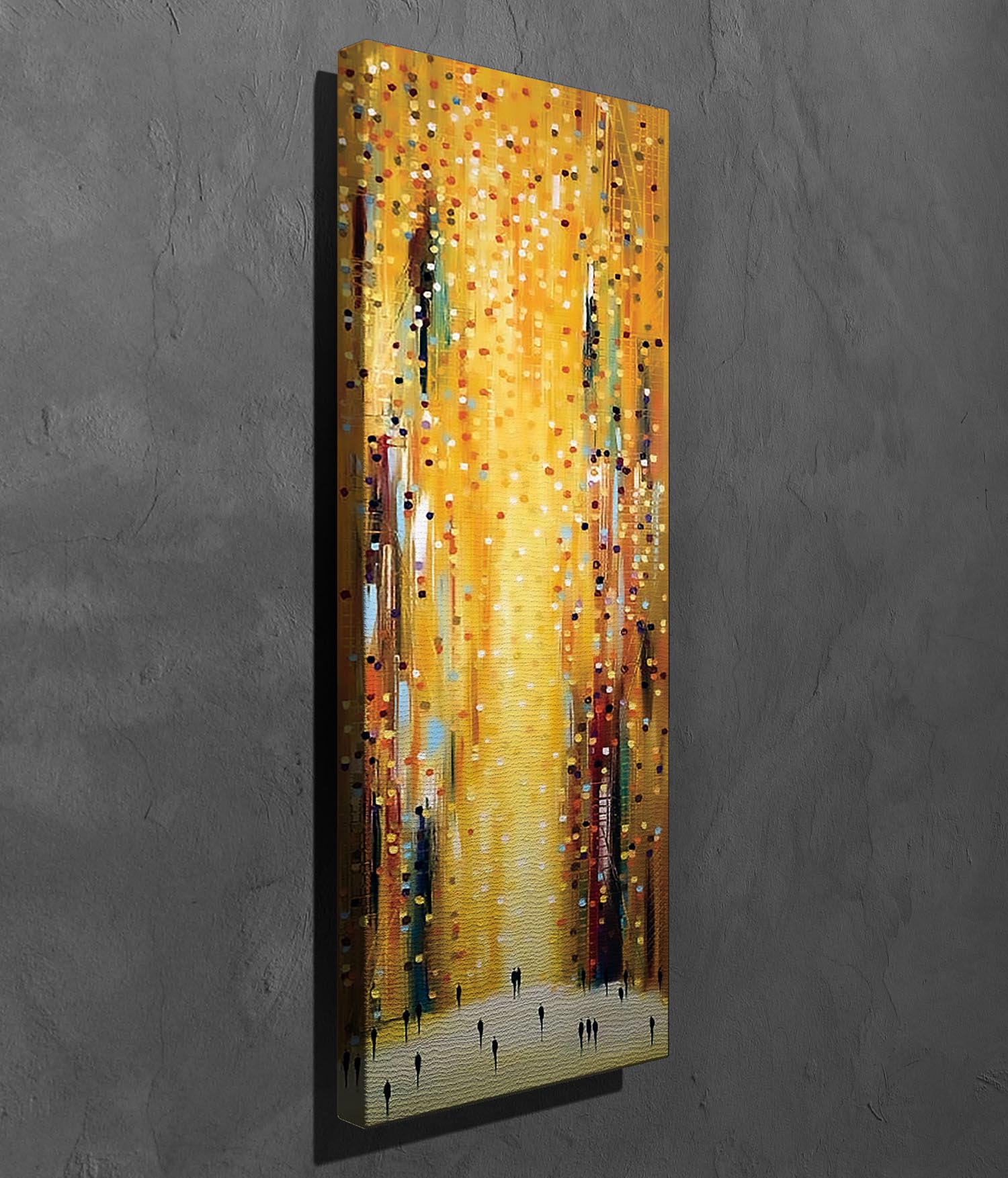 Entdecken Sie das mehrfarbige Leinwandbild PC320 von Wallity – ein faszinierendes Kunstwerk, das jeden Raum mit lebendigen Farben und Emotionen bereichert.