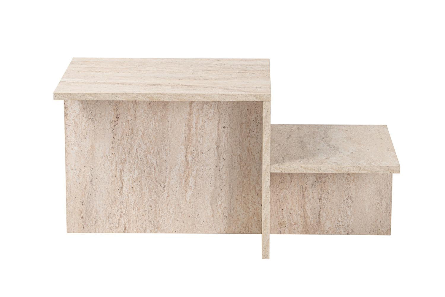 Harmony - Travertine in Travertin präsentiert im Onlineshop von KAQTU Design AG. Beistelltisch ist von Nordure