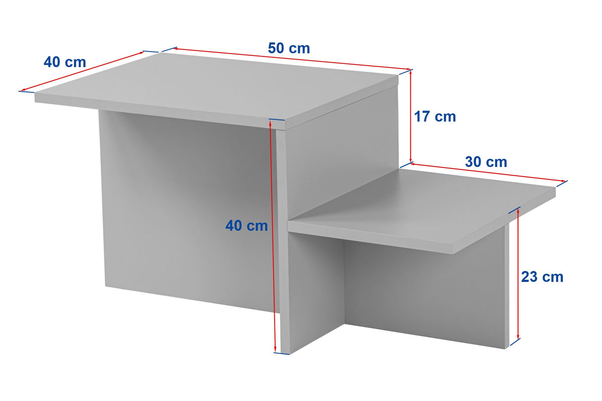 Harmony Sofatisch - Grau in Grau präsentiert im Onlineshop von KAQTU Design AG. Couchtisch ist von Nordure
